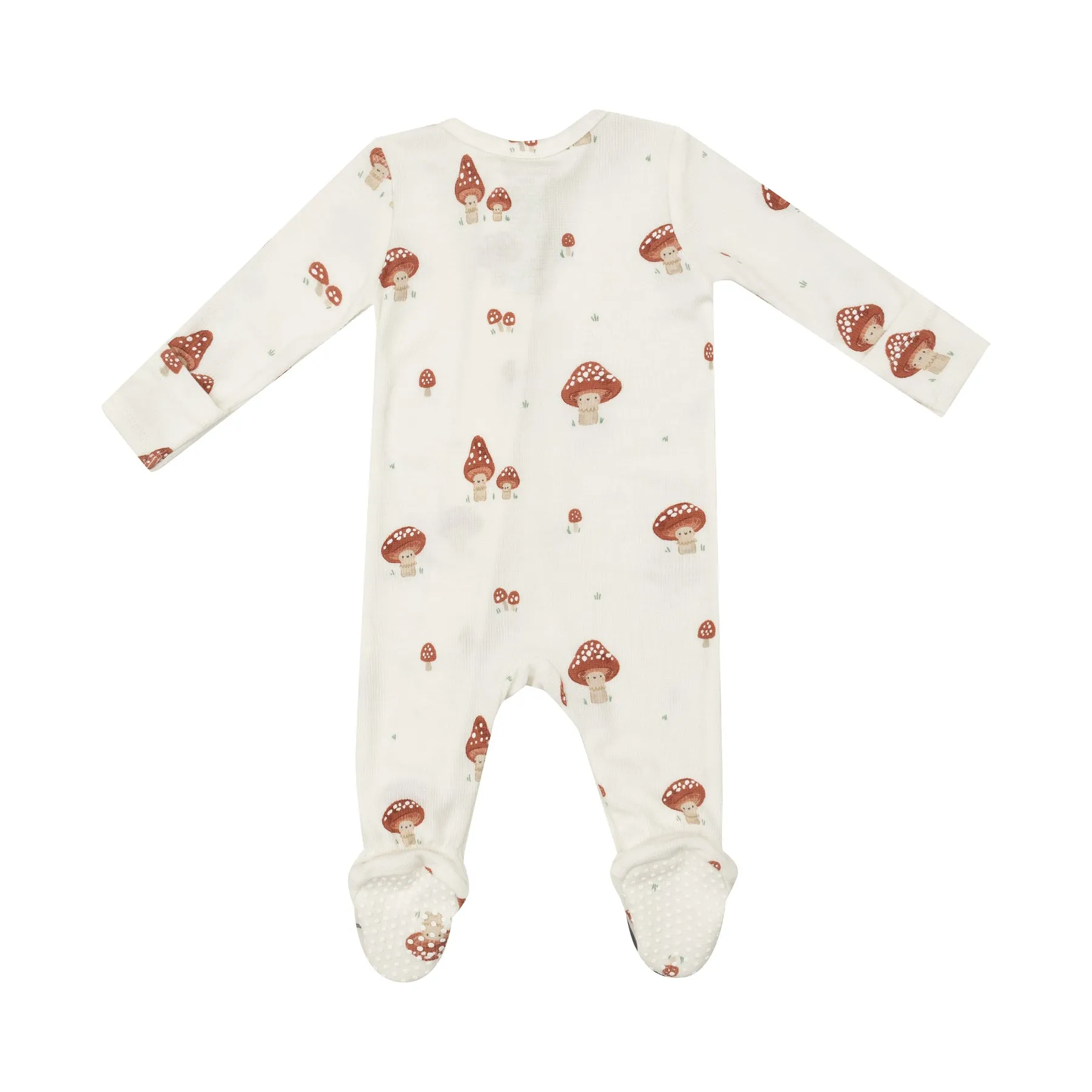 2 Way Zipper Footie - Mushrooms by Angel Dear