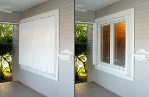 46" x 34.25" Folding Security Shutter