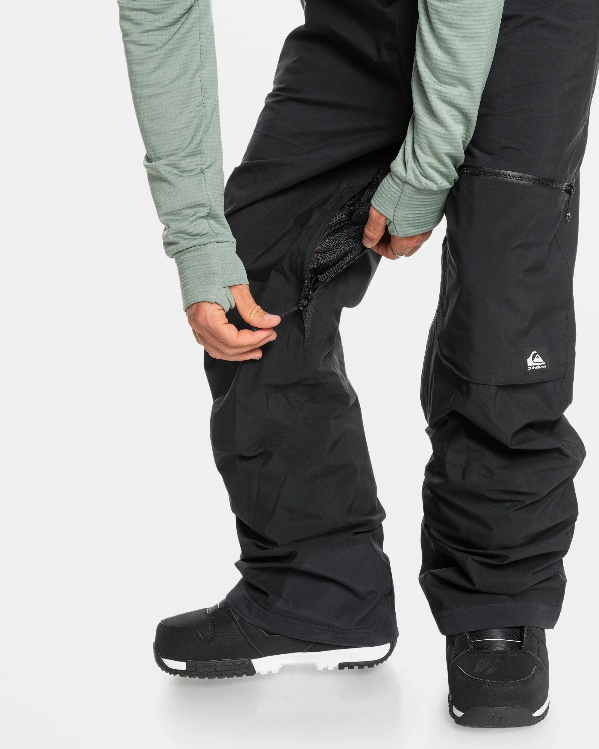 Altostratus Stret Gore-Tex Bib Snow Pants - True Black