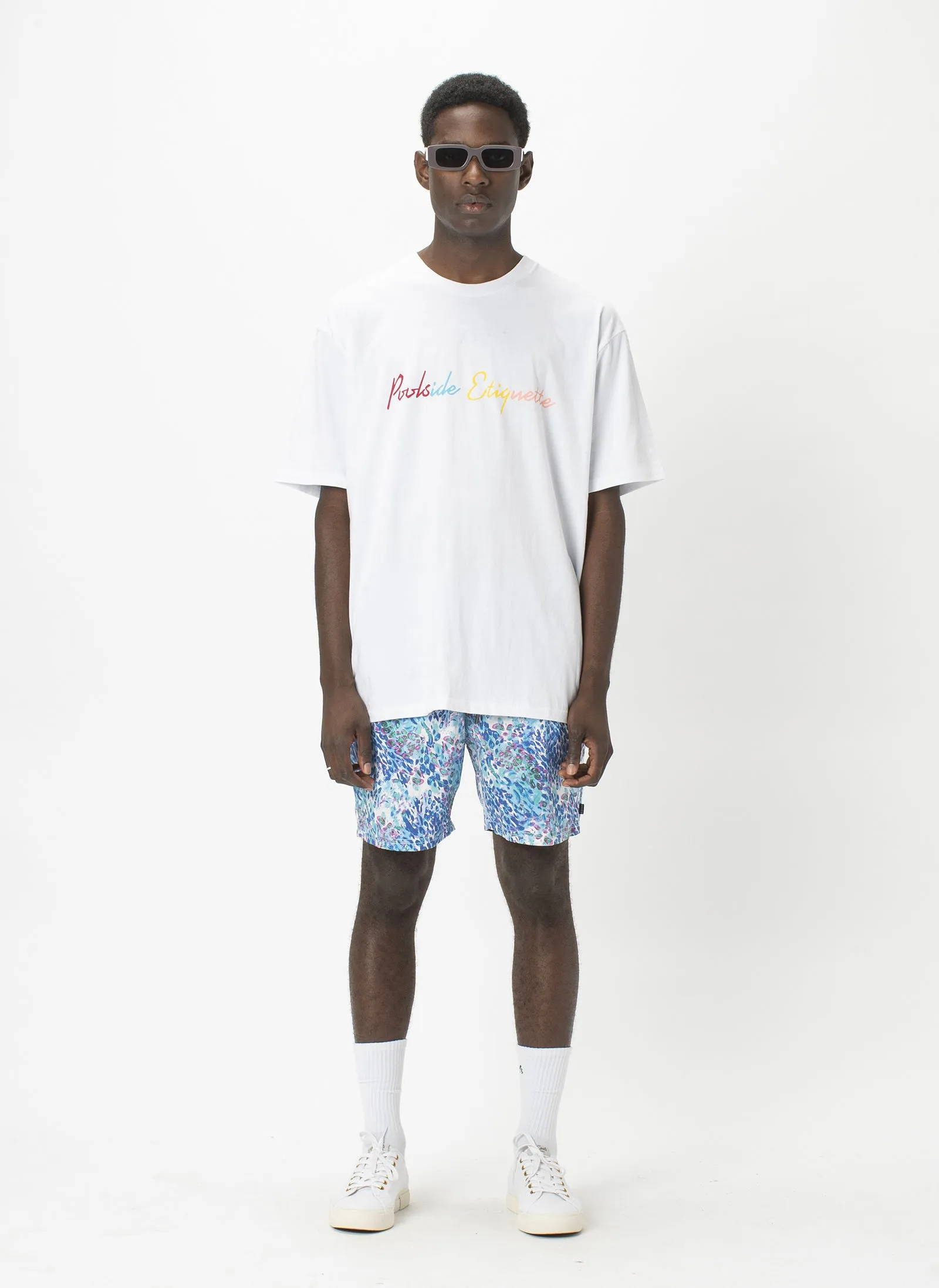 Amphibious 17" Swim Short Animal