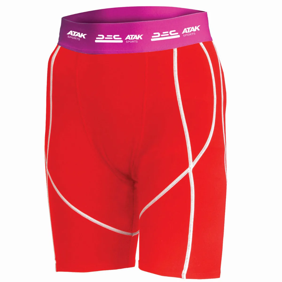 Atak Compression Shorts - Womens - Red