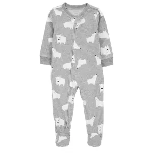 Baby Boys' 1-Piece Polar Bear Fleece Footie Pajamas 1R512310