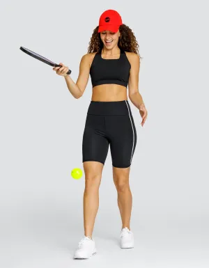 BEBE COMPRESSION SHORTS - ONYX BLACK