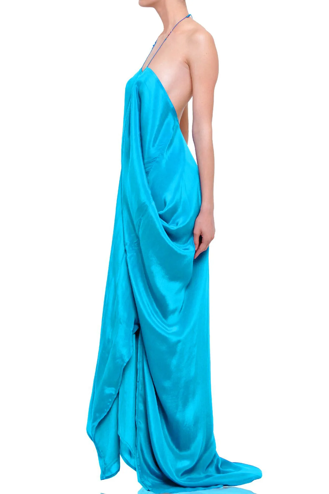 Blue Maxi Kaftan Dresses