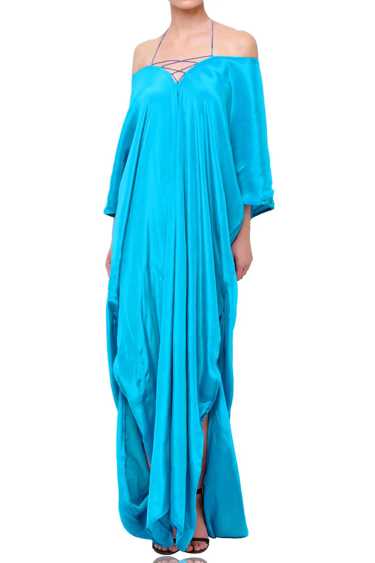 Blue Maxi Kaftan Dresses
