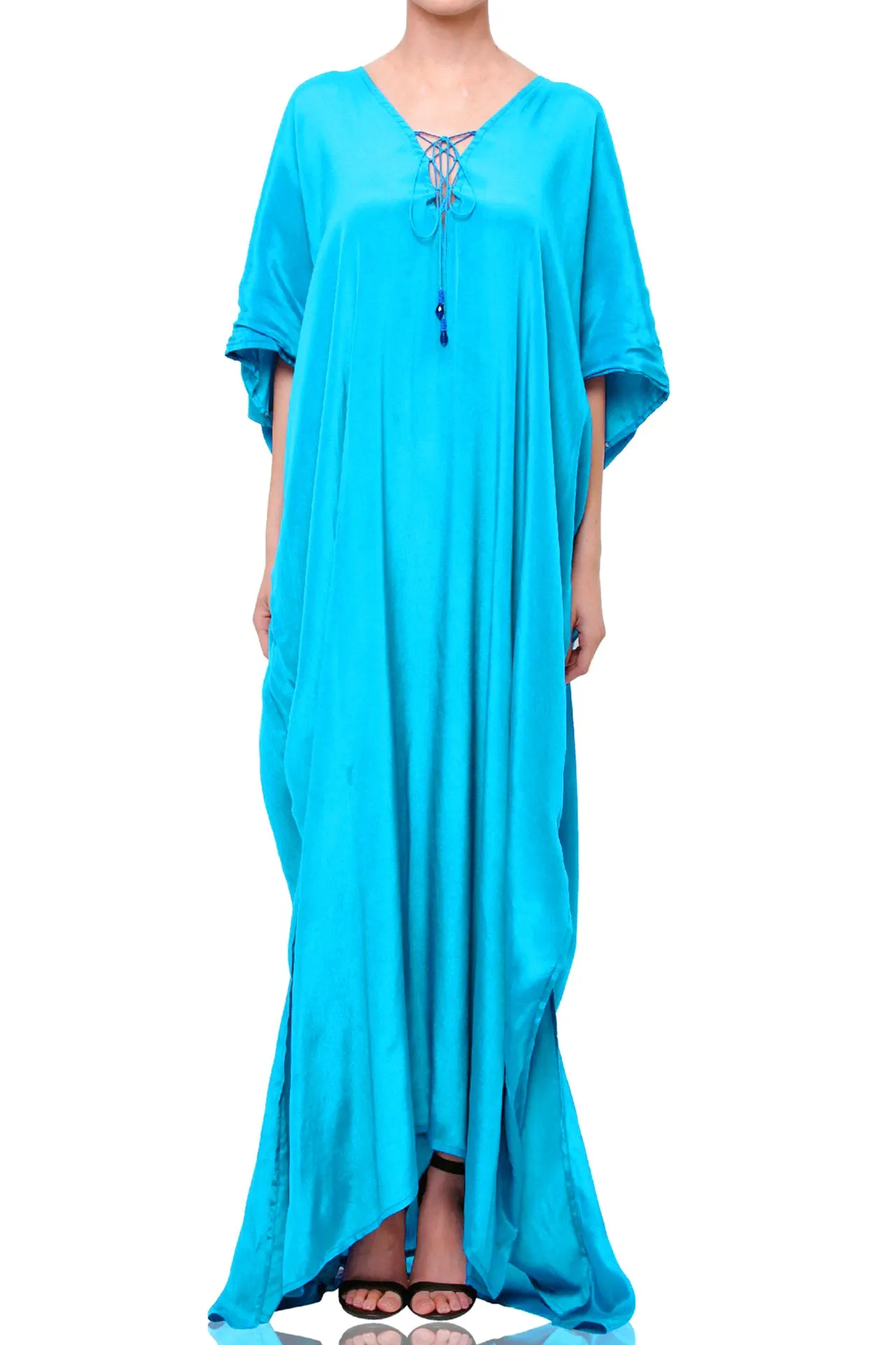 Blue Maxi Kaftan Dresses