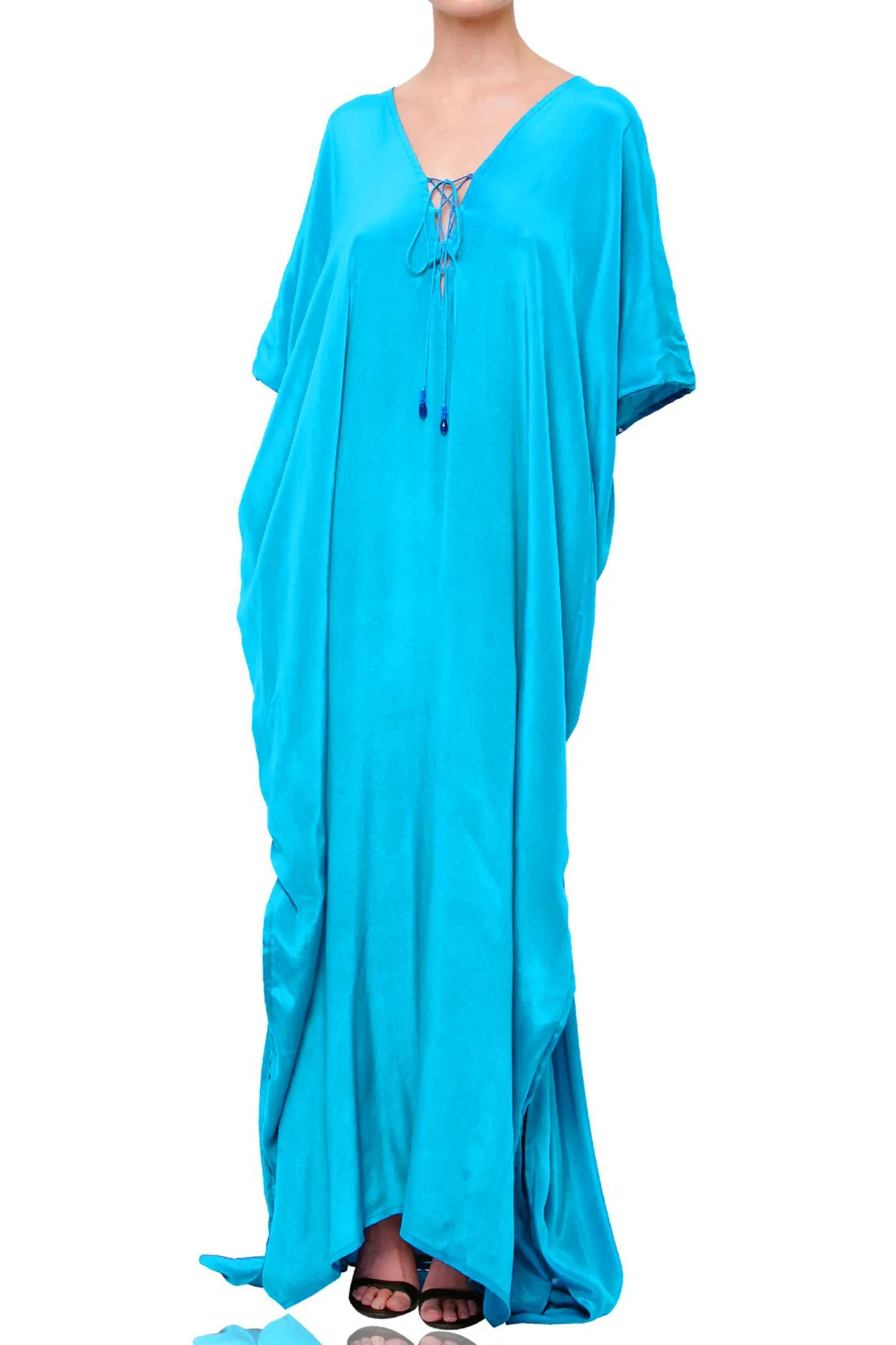 Blue Maxi Kaftan Dresses