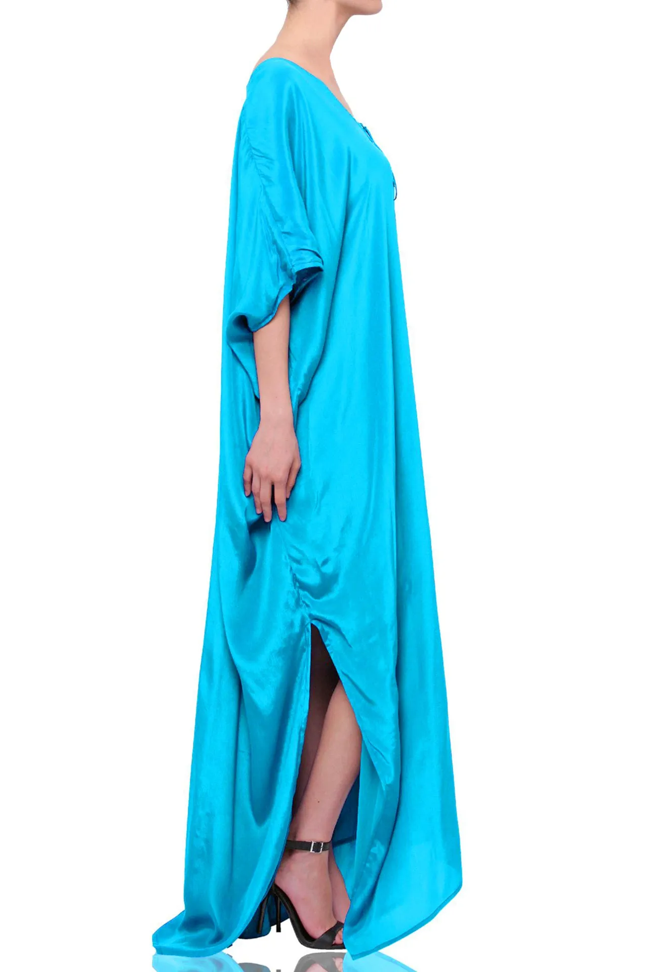 Blue Maxi Kaftan Dresses