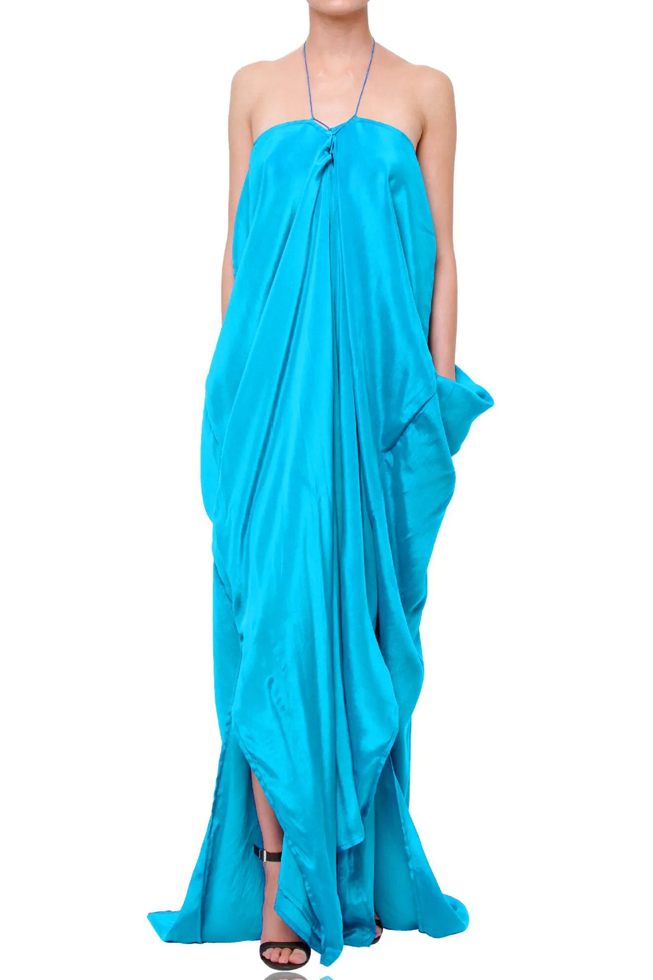 Blue Maxi Kaftan Dresses