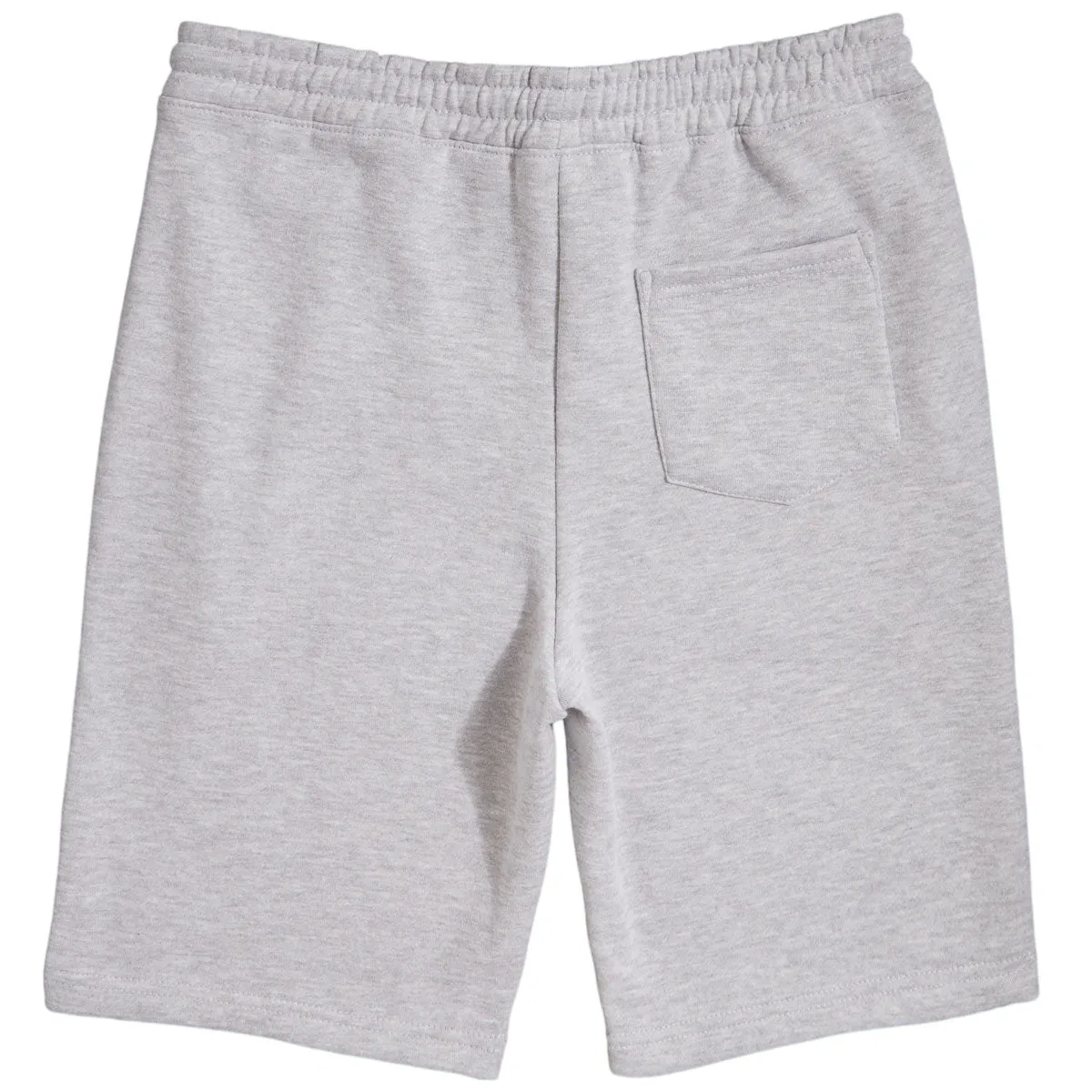 CCS Logo Rubber Patch Sweat Shorts - Heather Grey