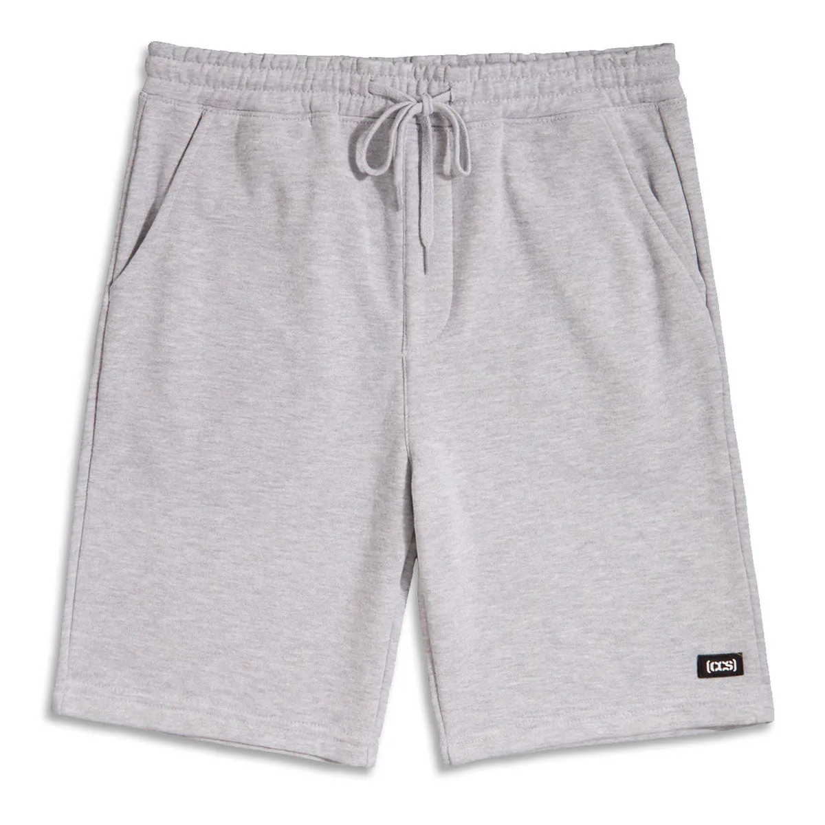 CCS Logo Rubber Patch Sweat Shorts - Heather Grey