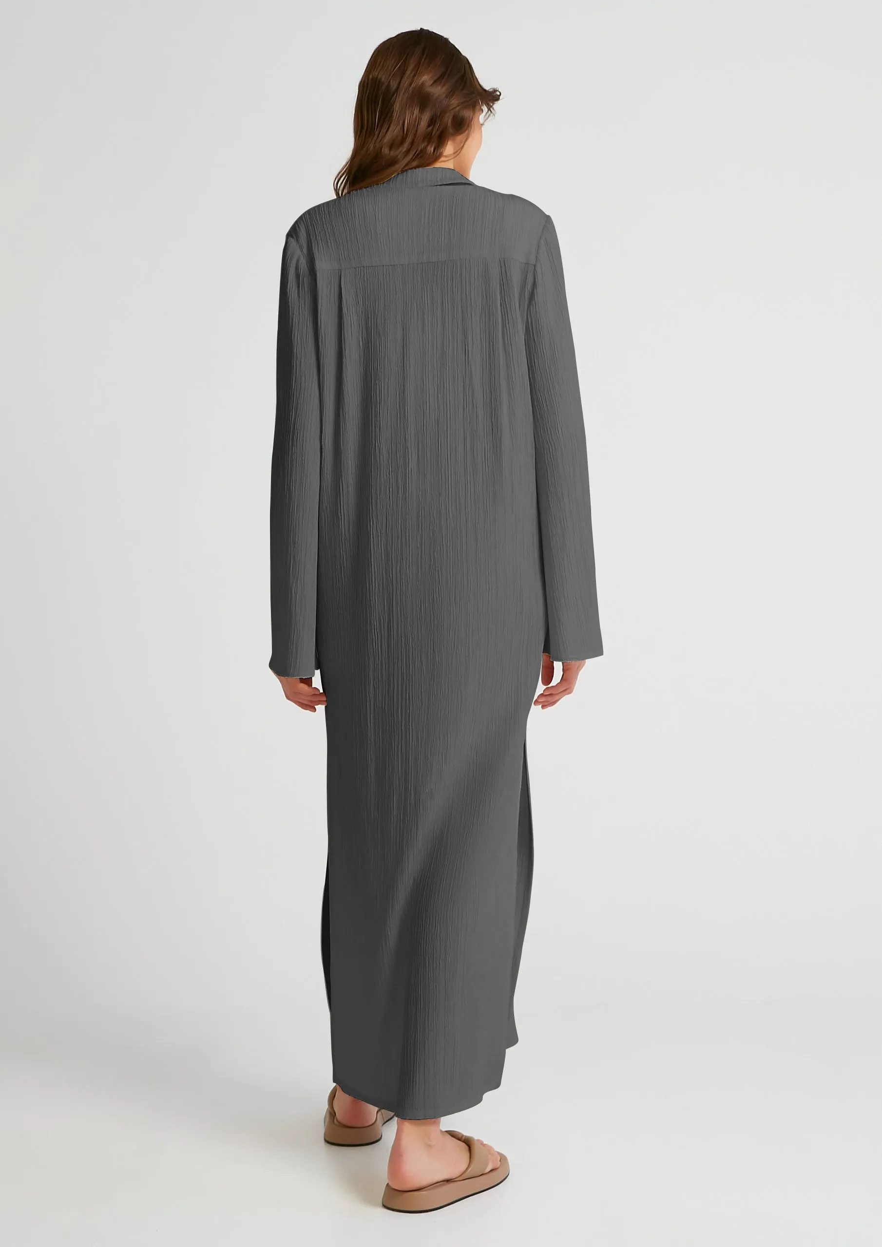 Chic Elegant Kaftan (Grey)