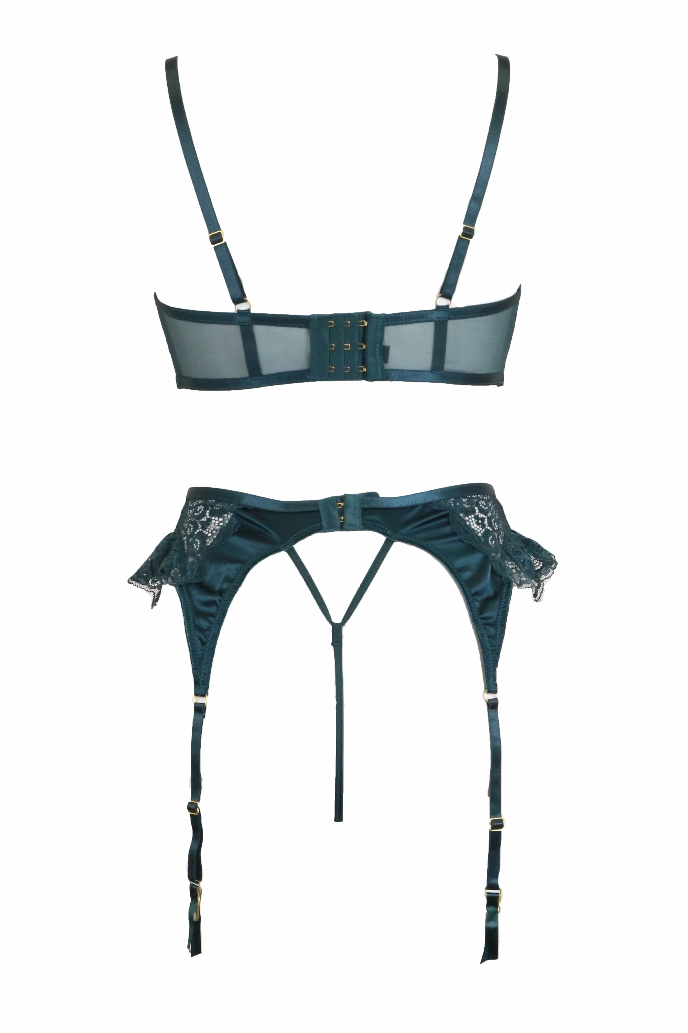 Diana Satin 2 Piece Set - Teal