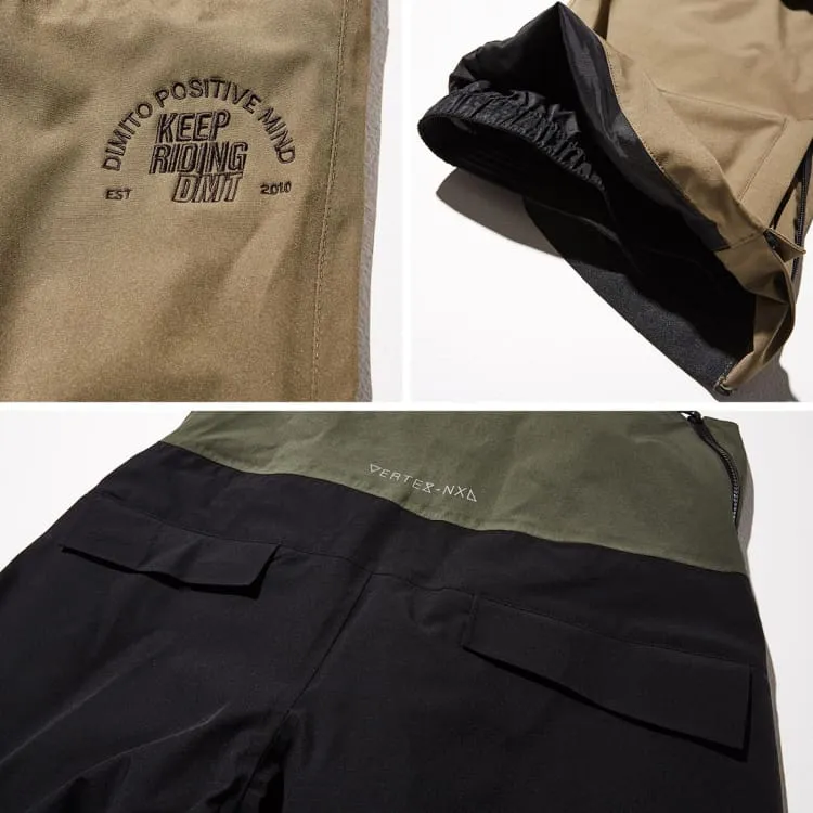 DIMITO VTX NXL OVERALL SNOW PANTS-KHAKI