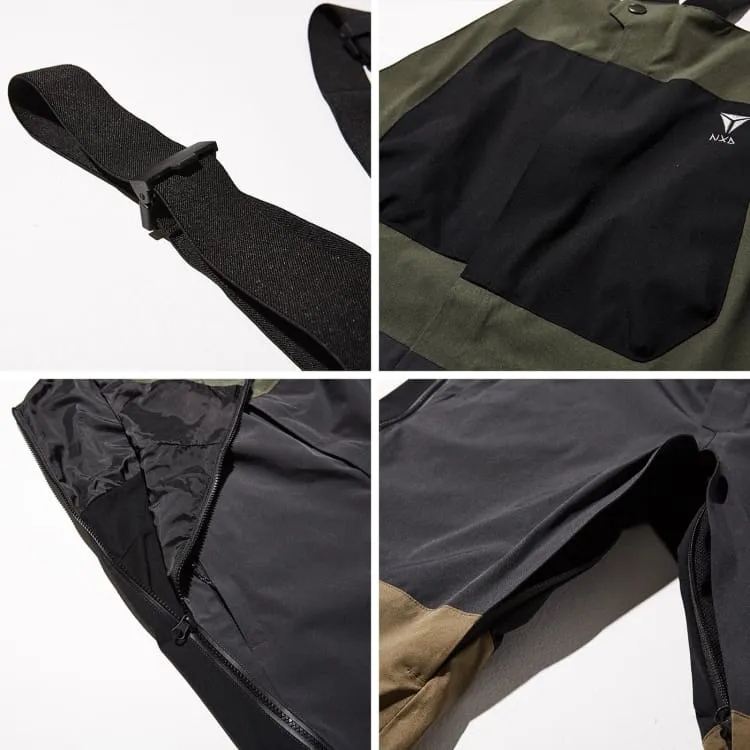 DIMITO VTX NXL OVERALL SNOW PANTS-KHAKI