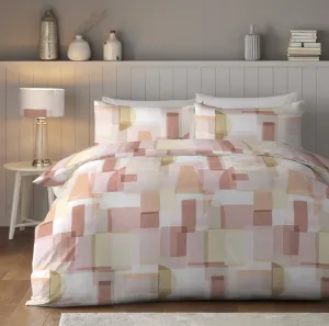 Dreams & Drapes Appletree Myla Terracotta Duvet Cover Set