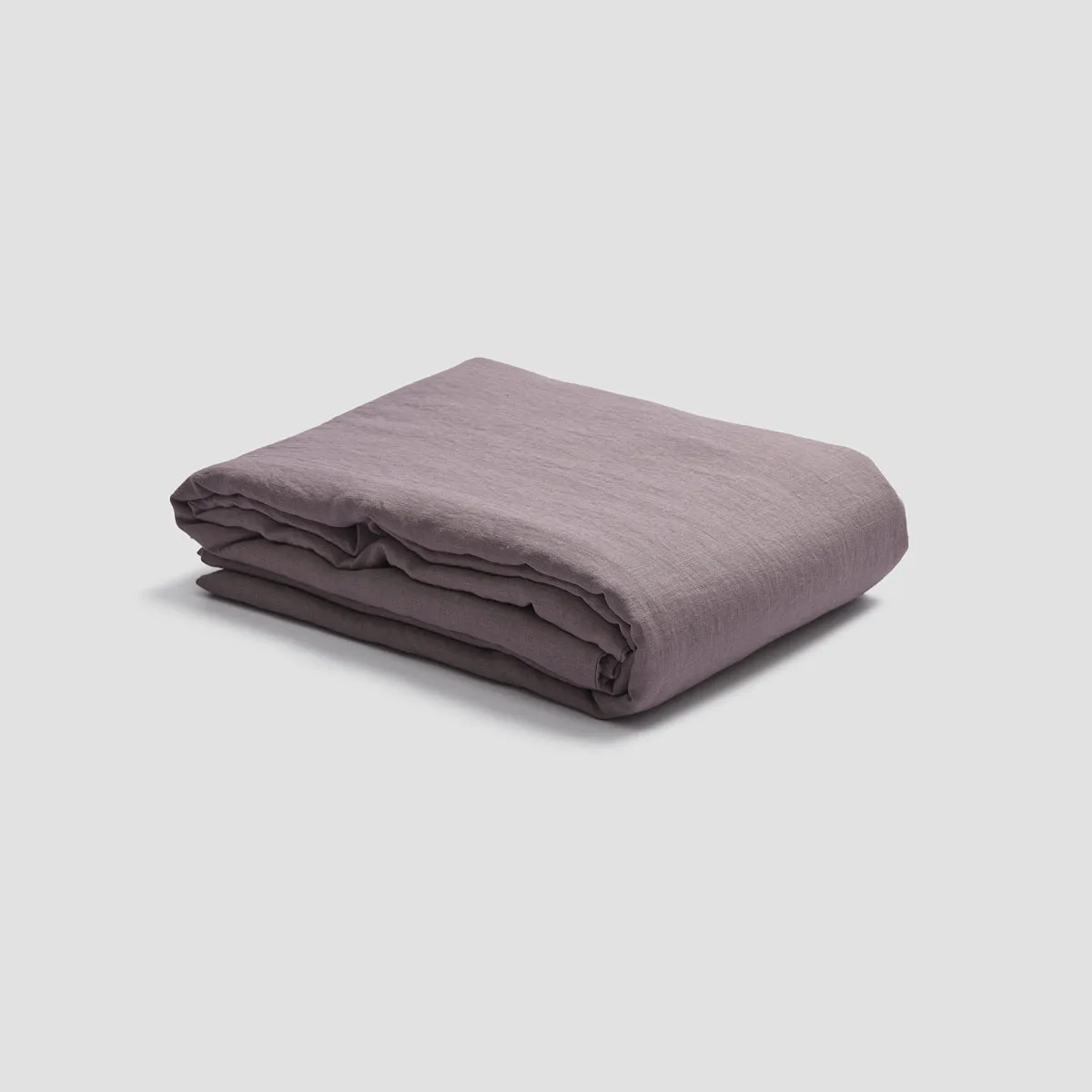 Elderberry Linen Blend Duvet Cover