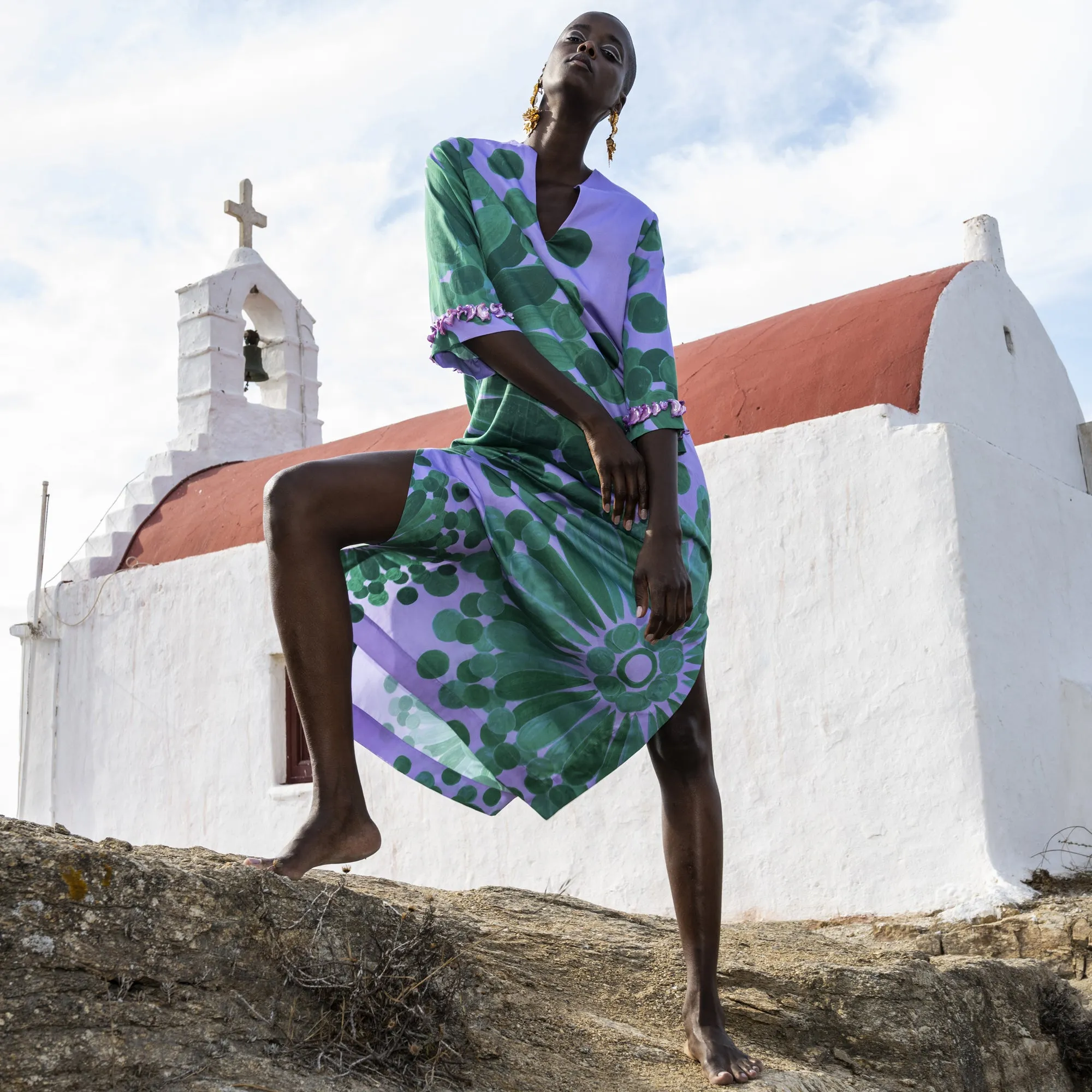 Erato Midi Kaftan
