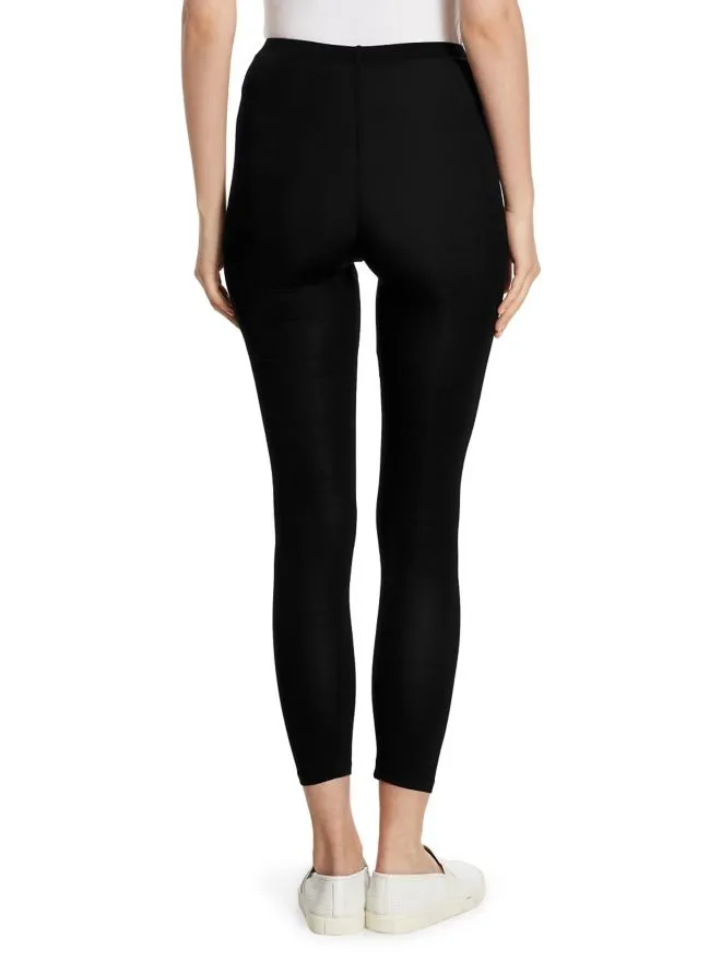 Fleece Legging in Noir