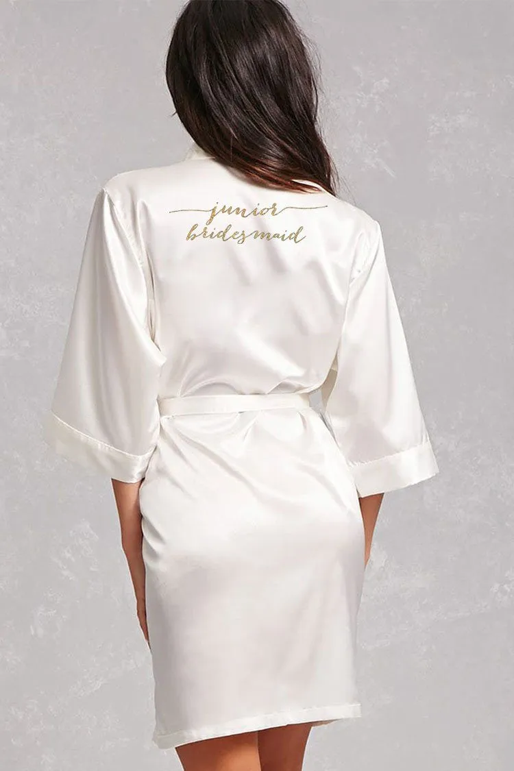 Flowy Style - Junior Bridesmaid Robe