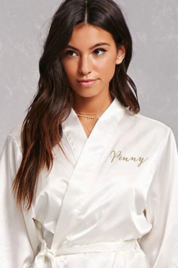 Flowy Style - Junior Bridesmaid Robe