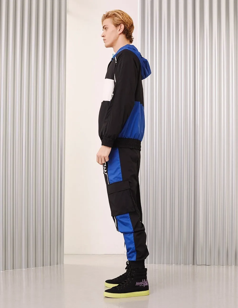 Gerald Black Zip Up Hoodie Sport Jacket