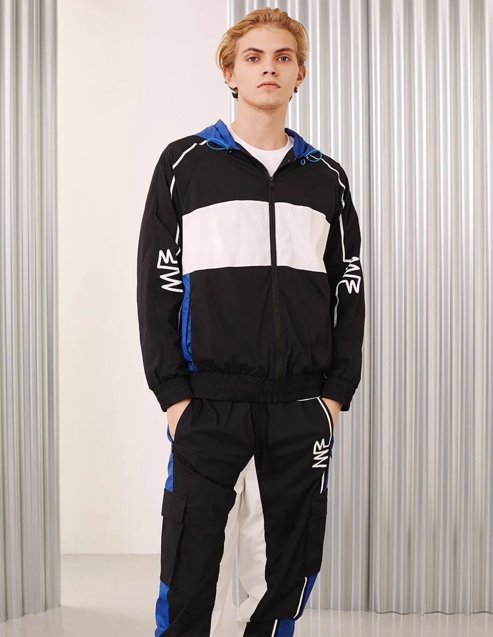 Gerald Black Zip Up Hoodie Sport Jacket