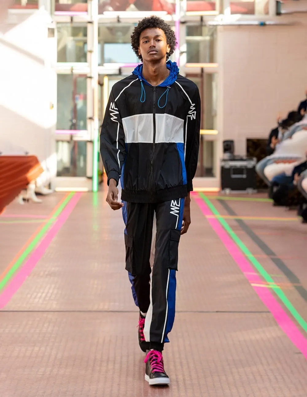 Gerald Black Zip Up Hoodie Sport Jacket