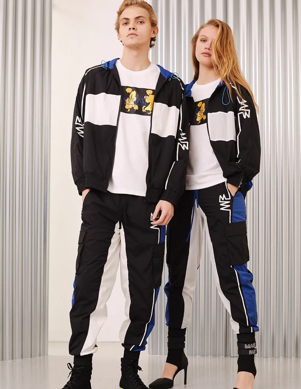 Gerald Black Zip Up Hoodie Sport Jacket