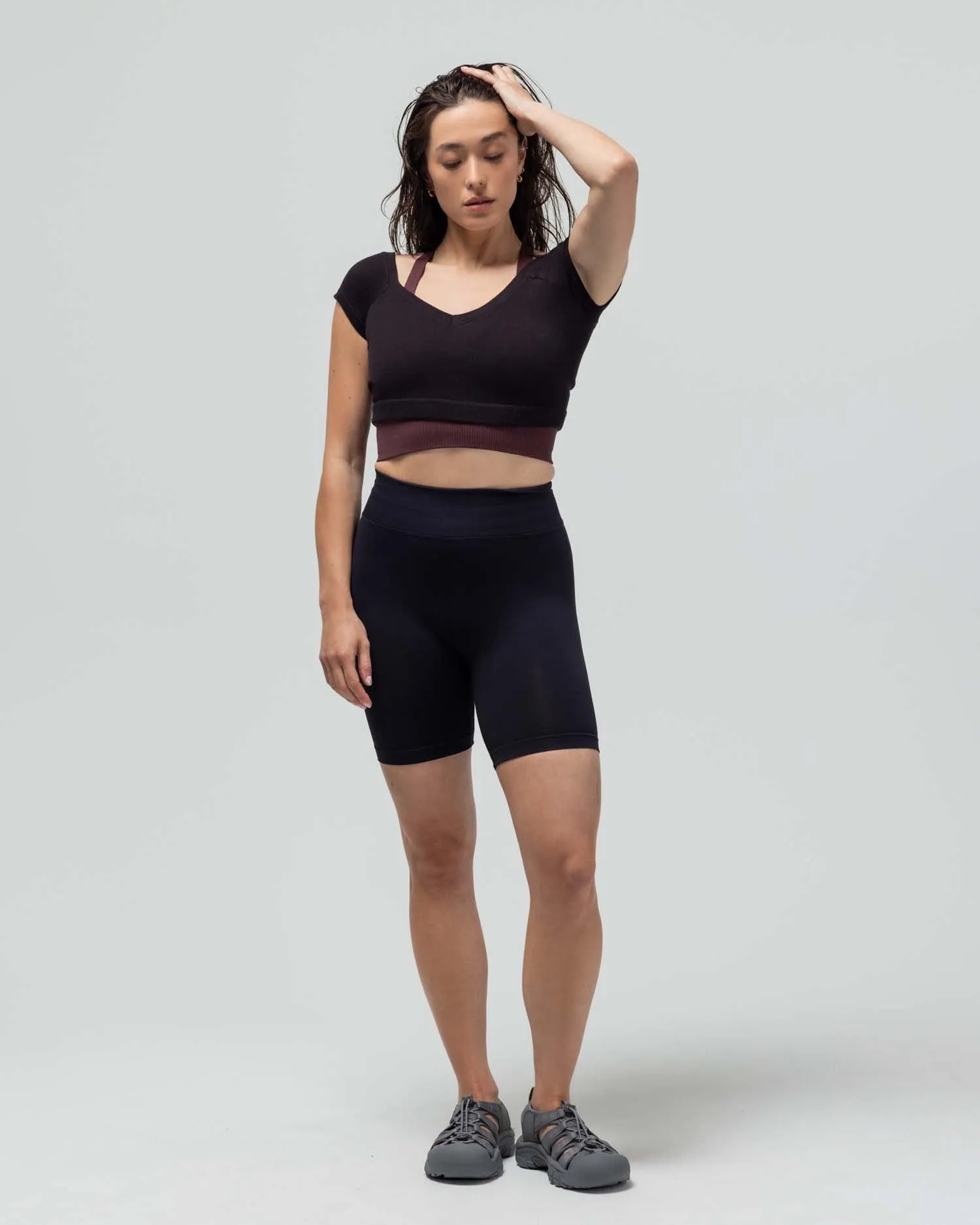 JERSEY BIKER SHORT