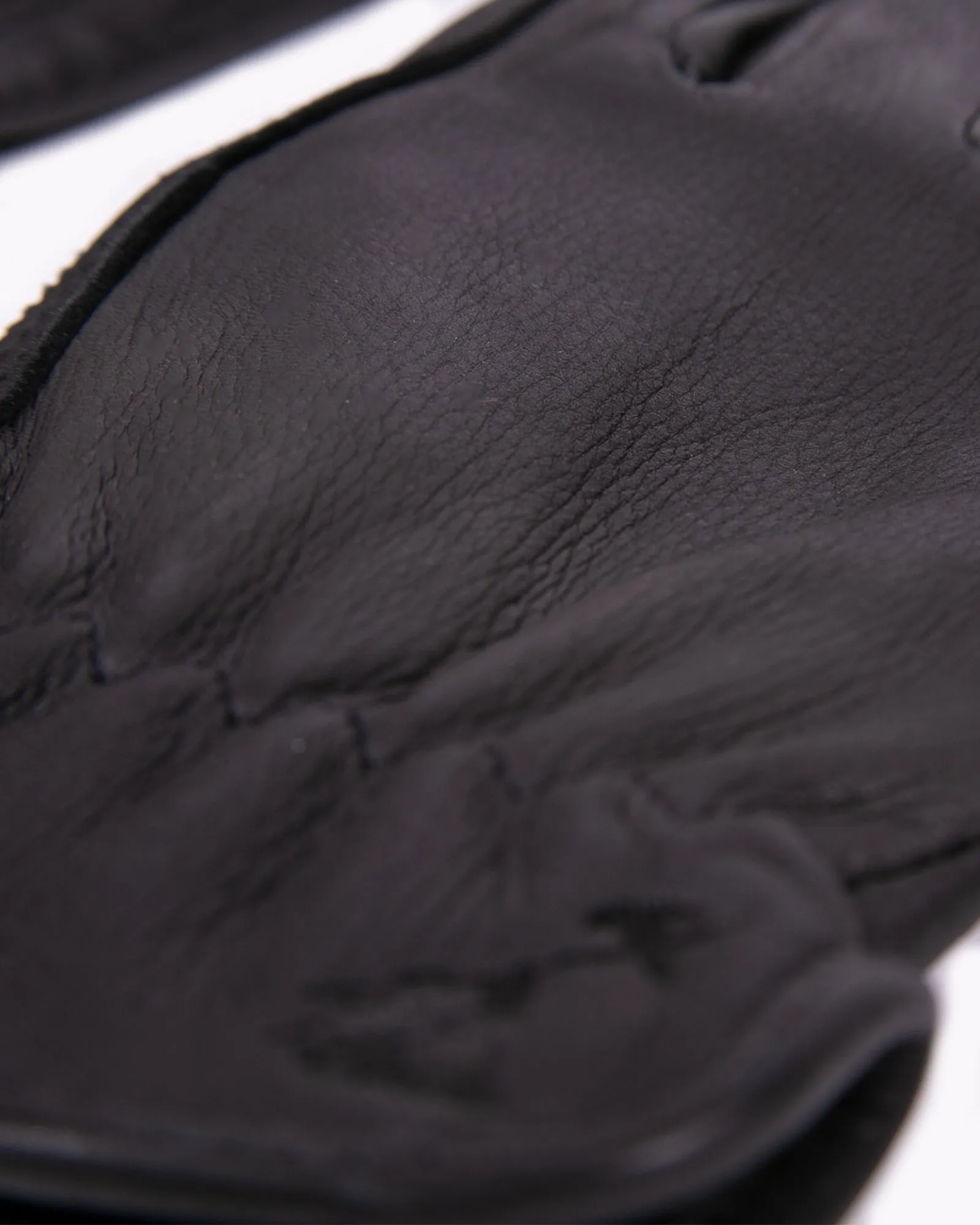 Leather Insulated Gloves - Black