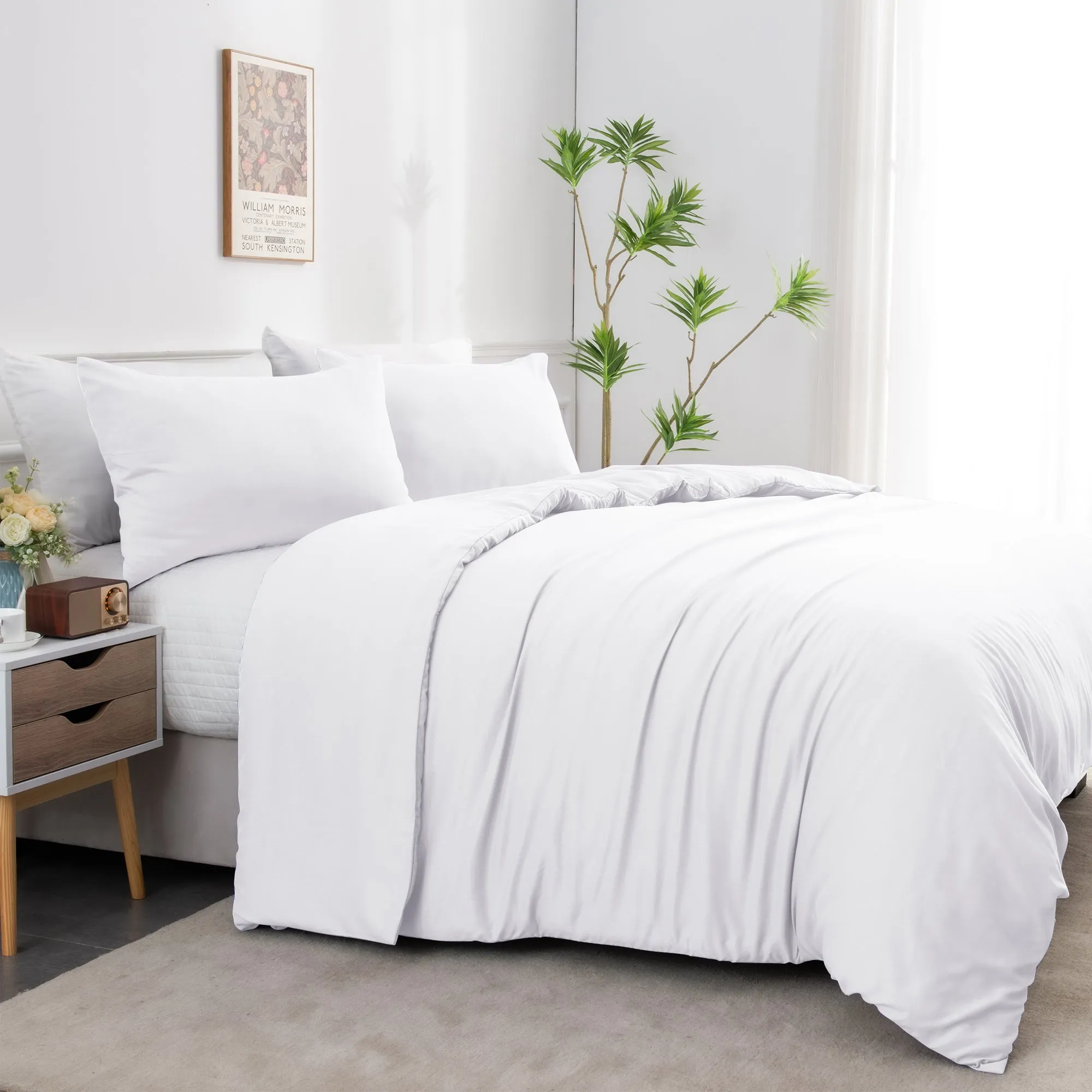 LINENOVA Bamboo Blend Bedding Quilt Cover set