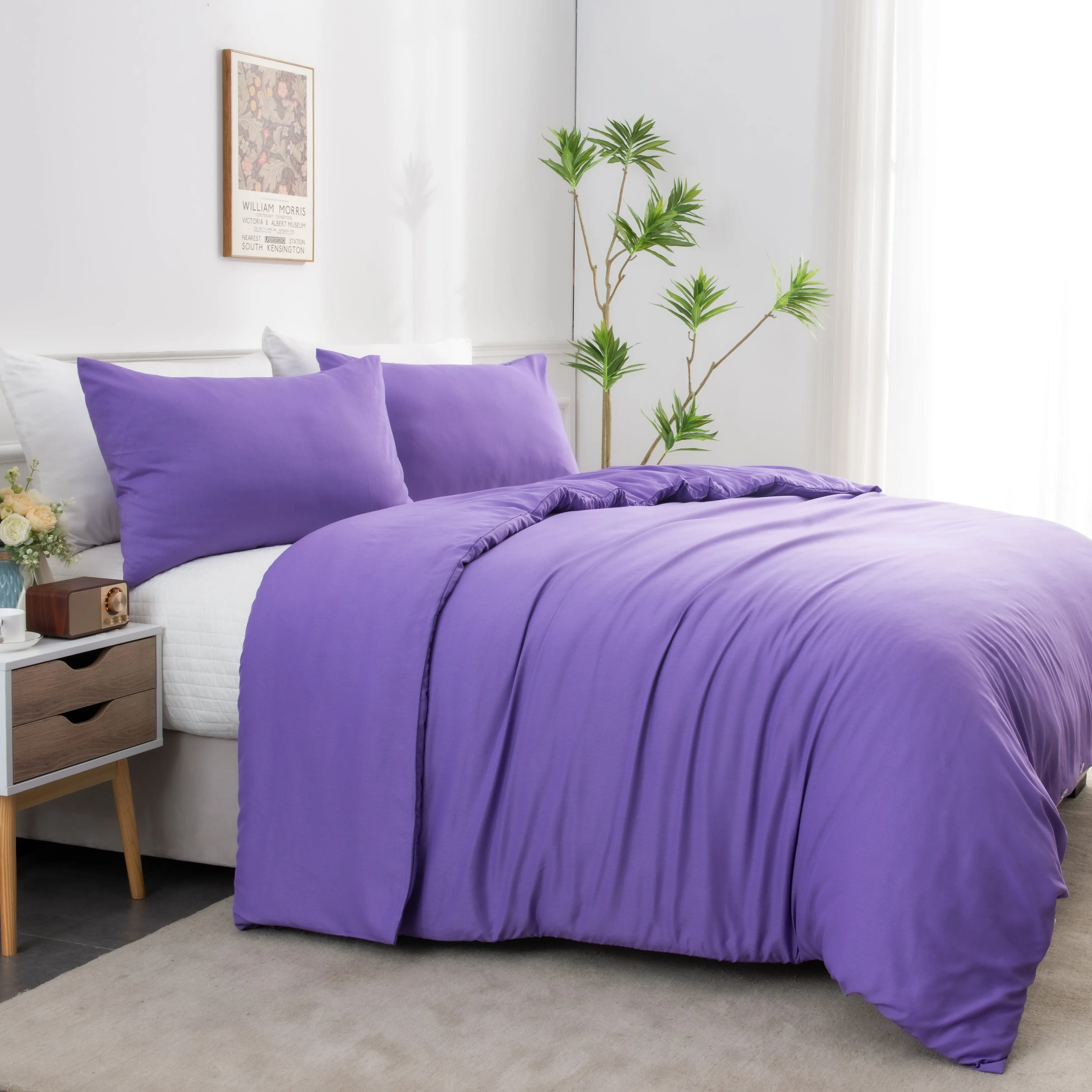 LINENOVA Bamboo Blend Bedding Quilt Cover set
