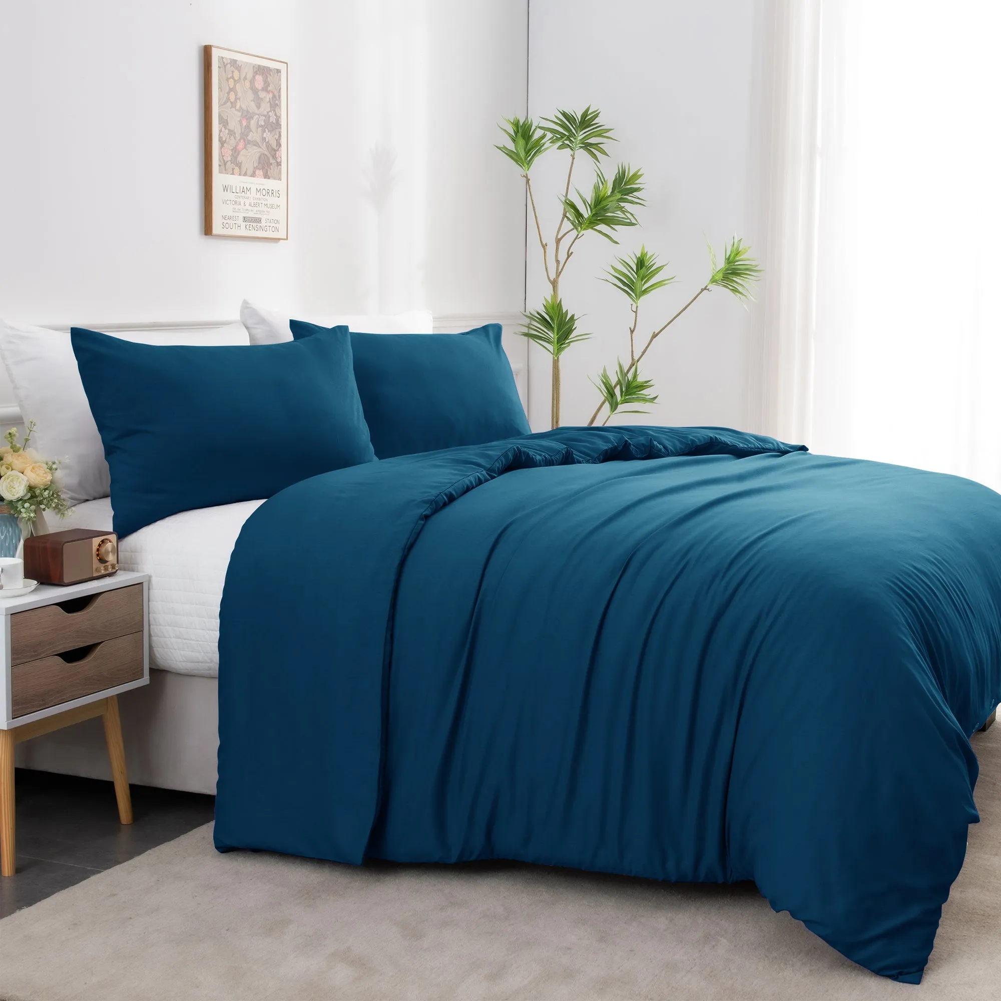 LINENOVA Bamboo Blend Bedding Quilt Cover set