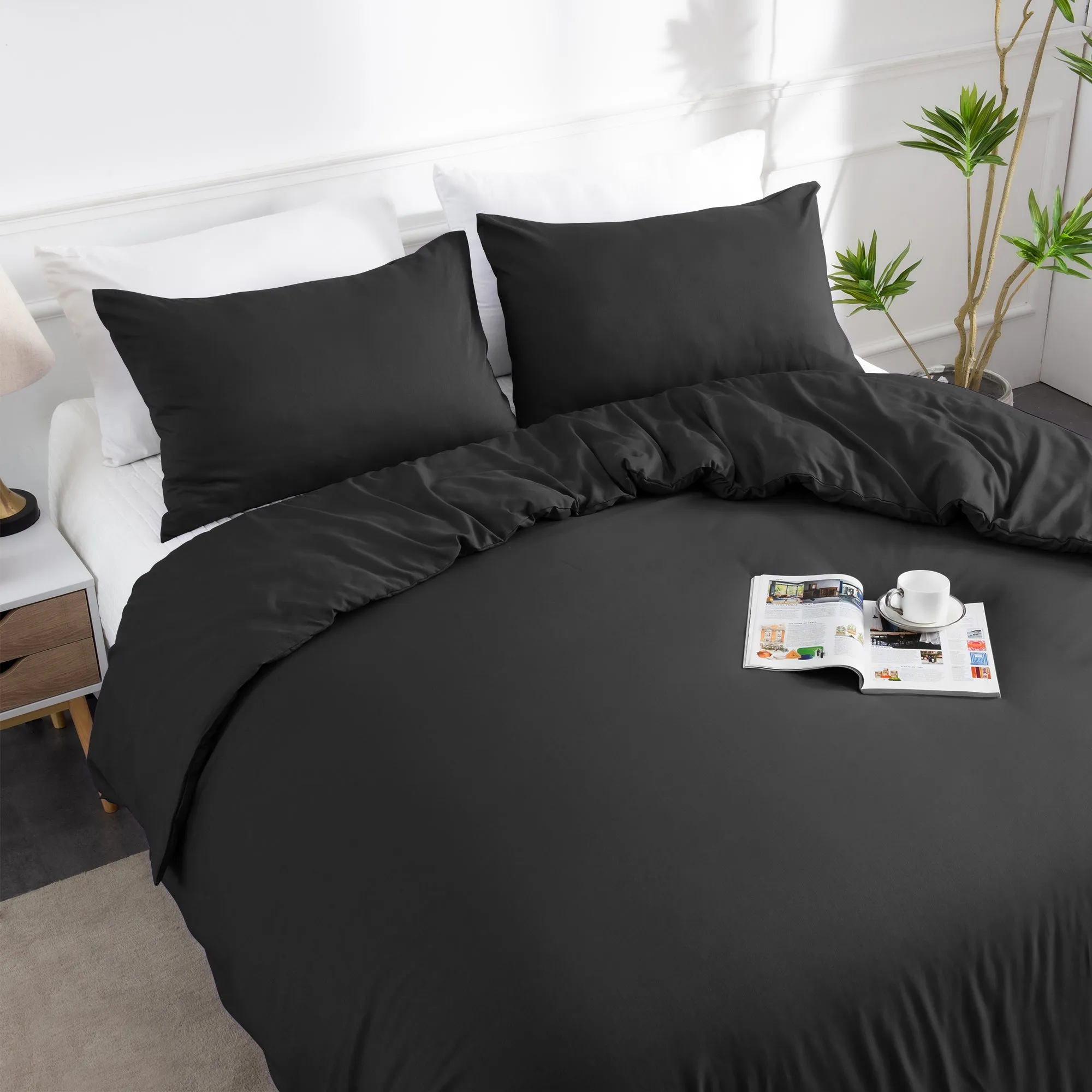 LINENOVA Bamboo Blend Bedding Quilt Cover set