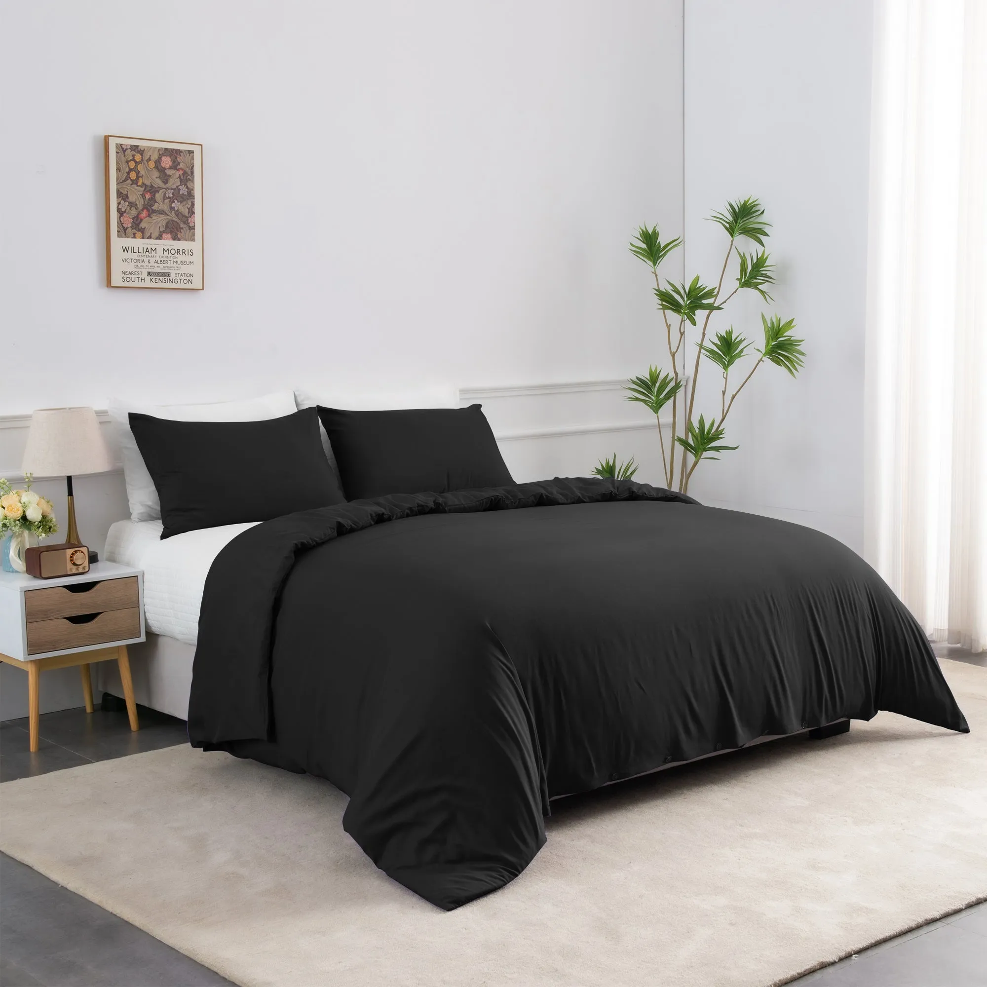 LINENOVA Bamboo Blend Bedding Quilt Cover set