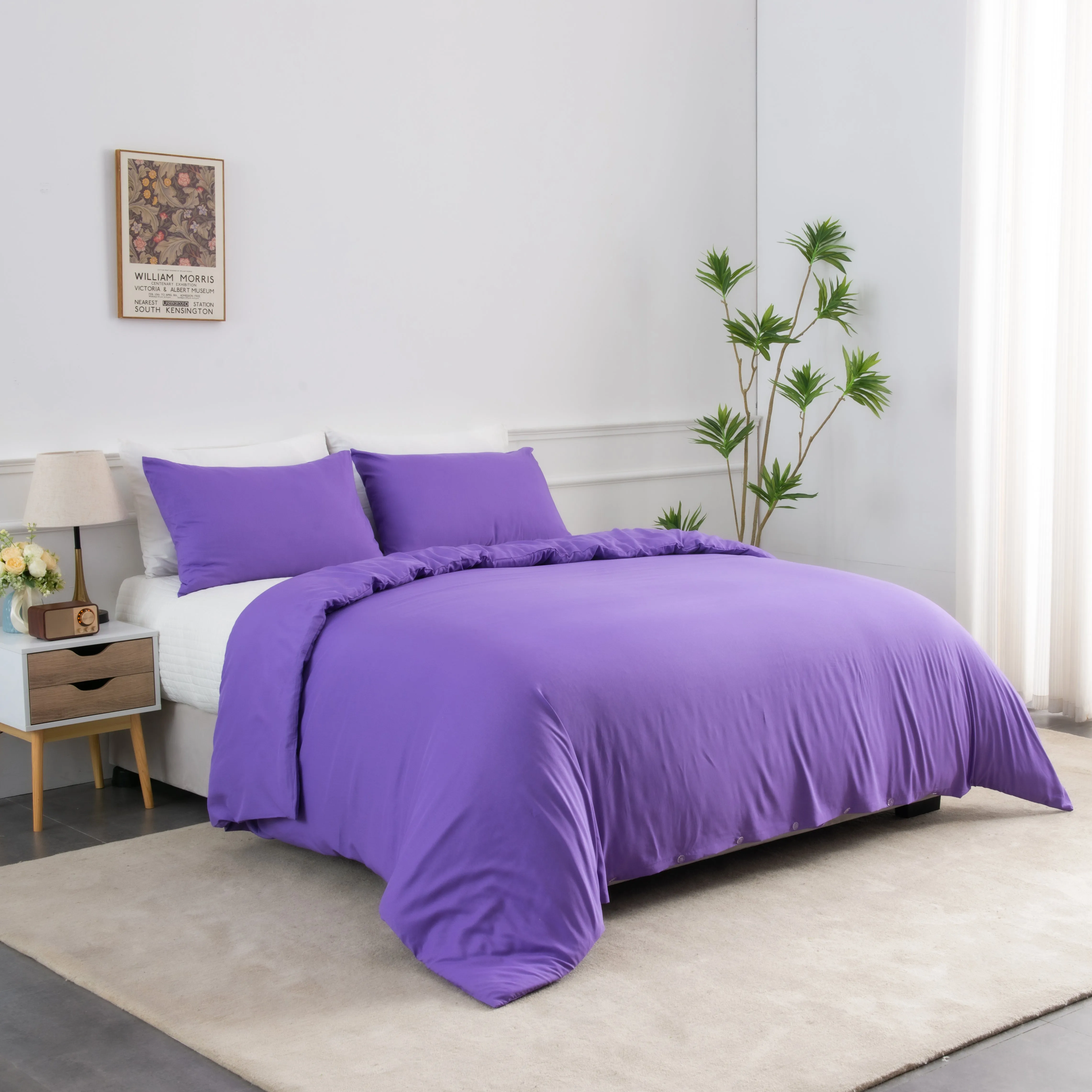 LINENOVA Bamboo Blend Bedding Quilt Cover set