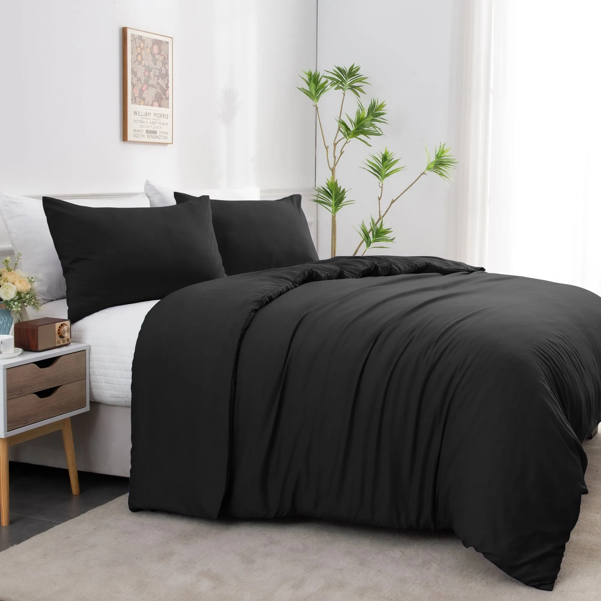 LINENOVA Bamboo Blend Bedding Quilt Cover set