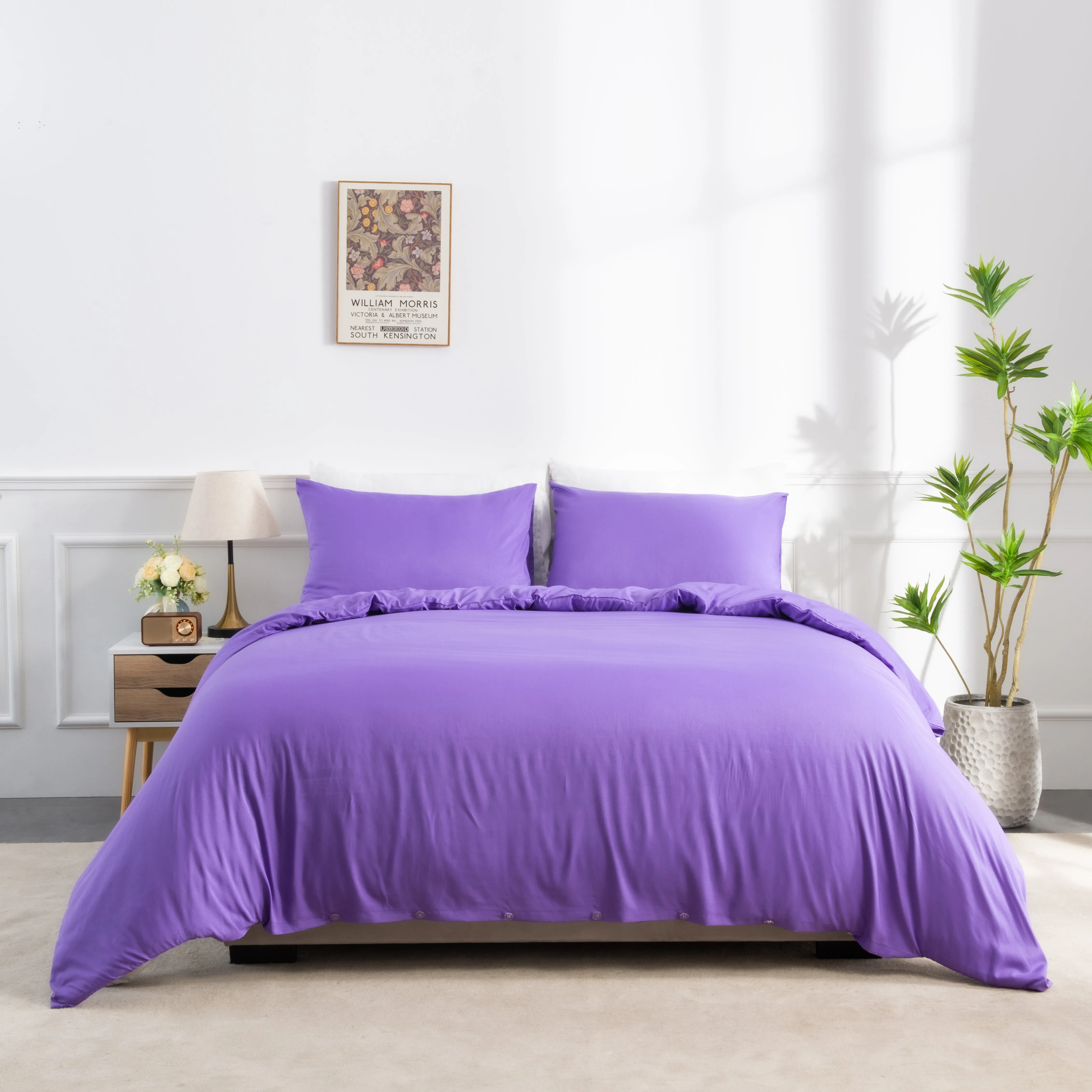 LINENOVA Bamboo Blend Bedding Quilt Cover set