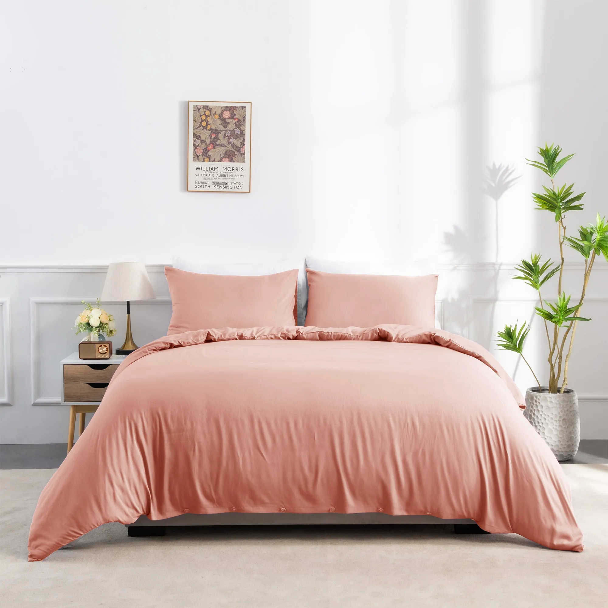 LINENOVA Bamboo Blend Bedding Quilt Cover set