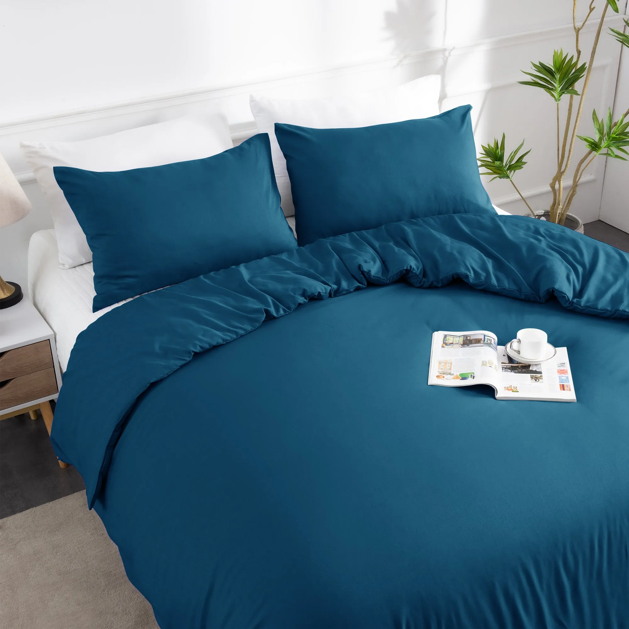 LINENOVA Bamboo Blend Bedding Quilt Cover set