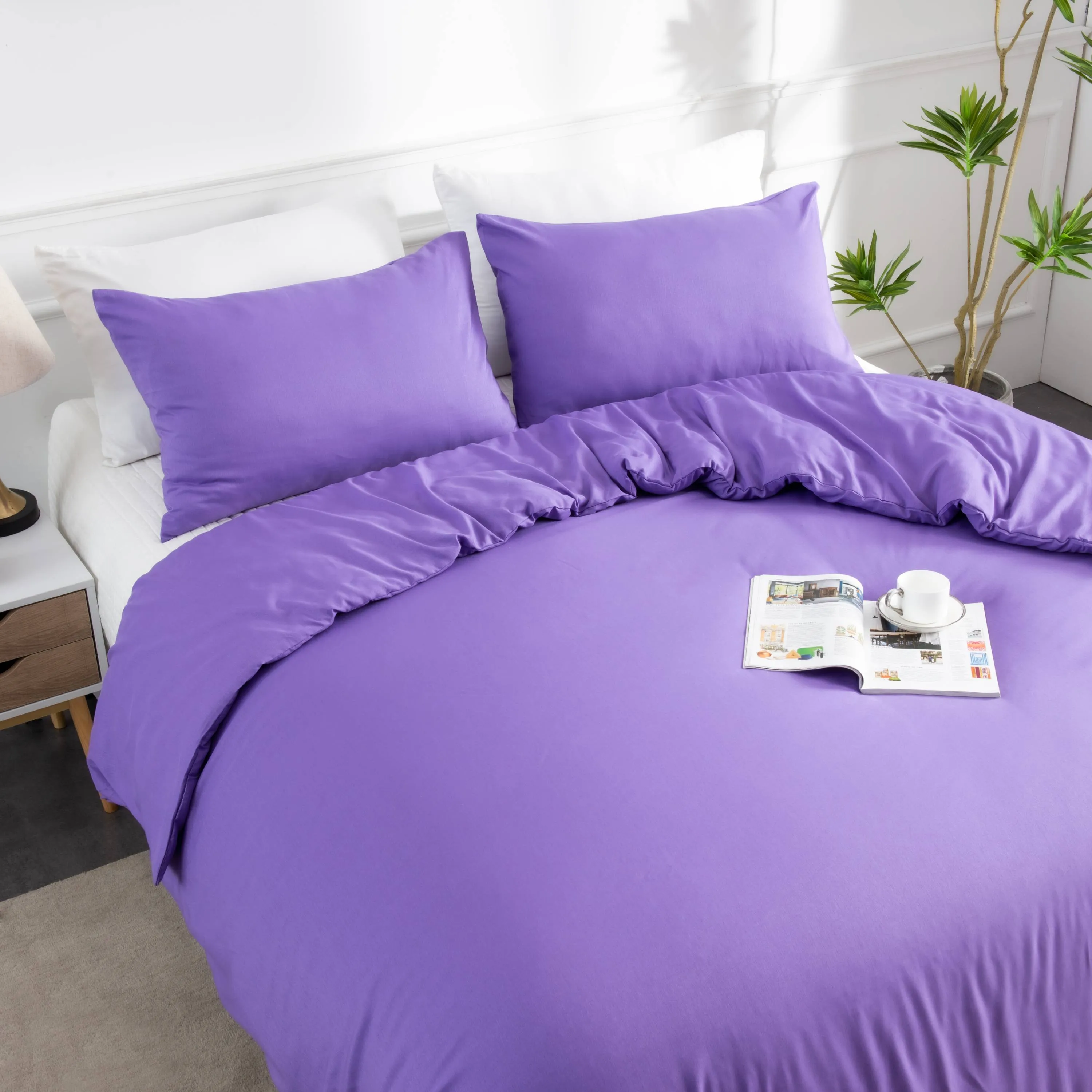 LINENOVA Bamboo Blend Bedding Quilt Cover set