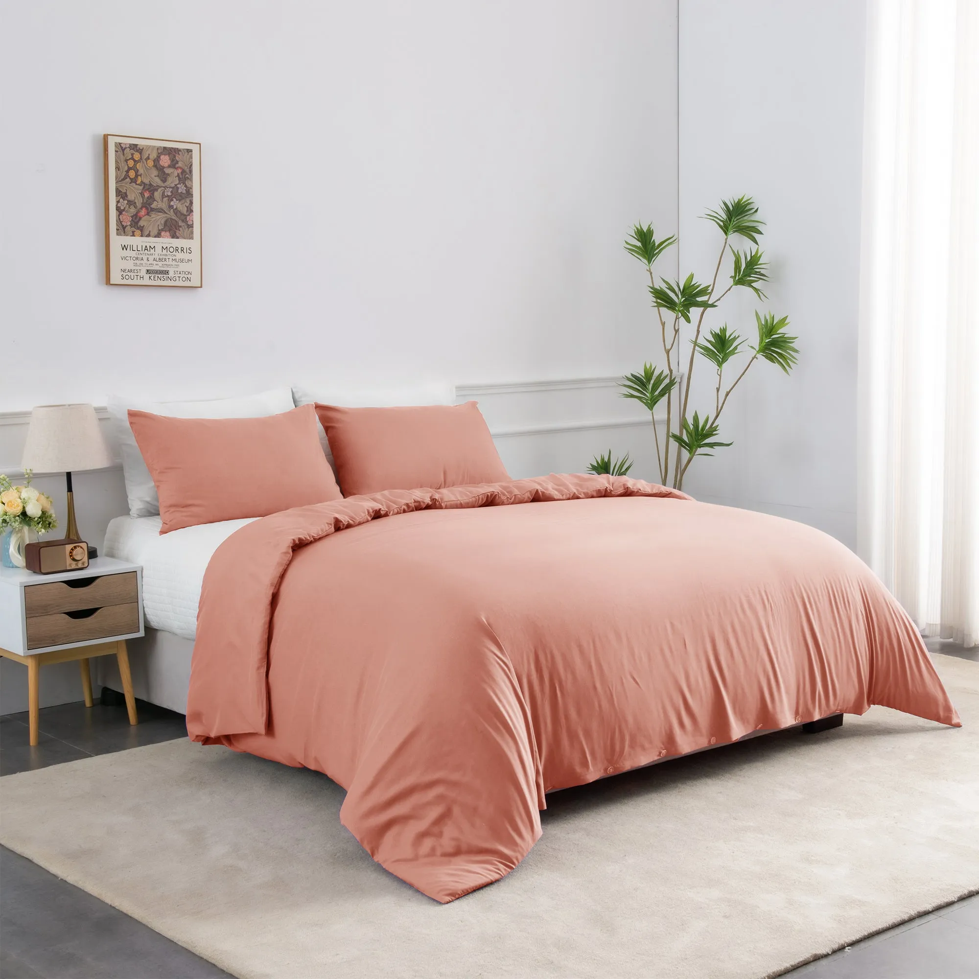 LINENOVA Bamboo Blend Bedding Quilt Cover set