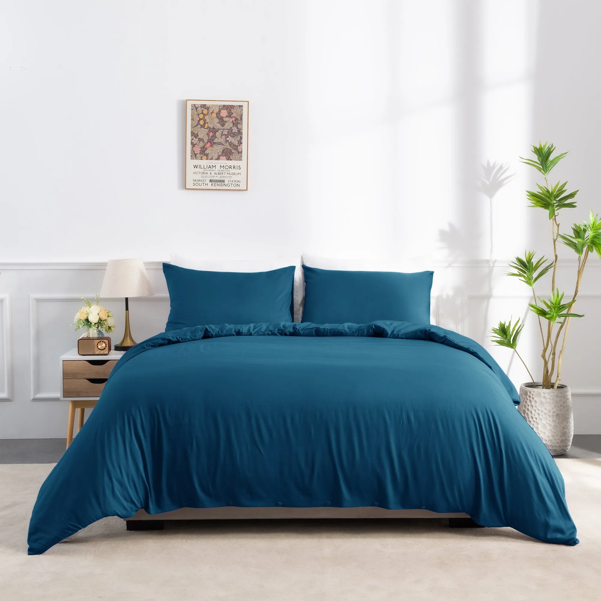 LINENOVA Bamboo Blend Bedding Quilt Cover set