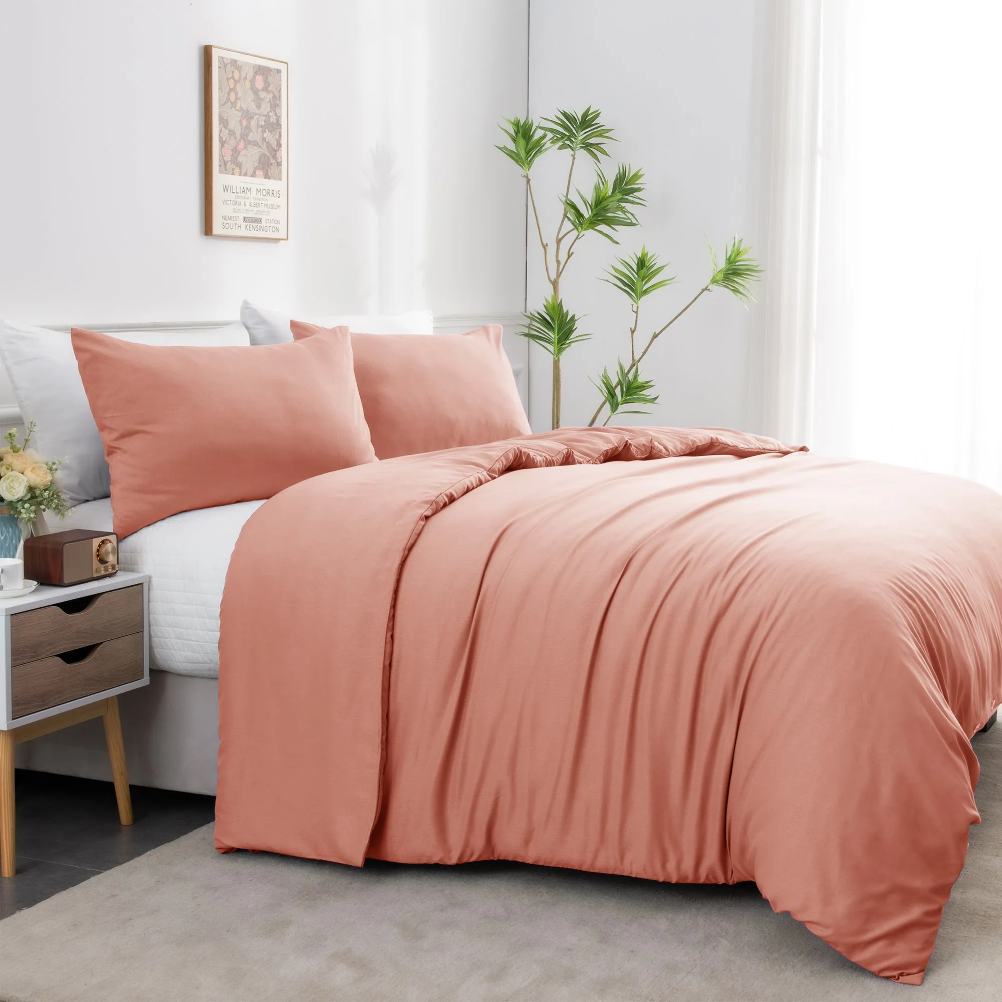LINENOVA Bamboo Blend Bedding Quilt Cover set