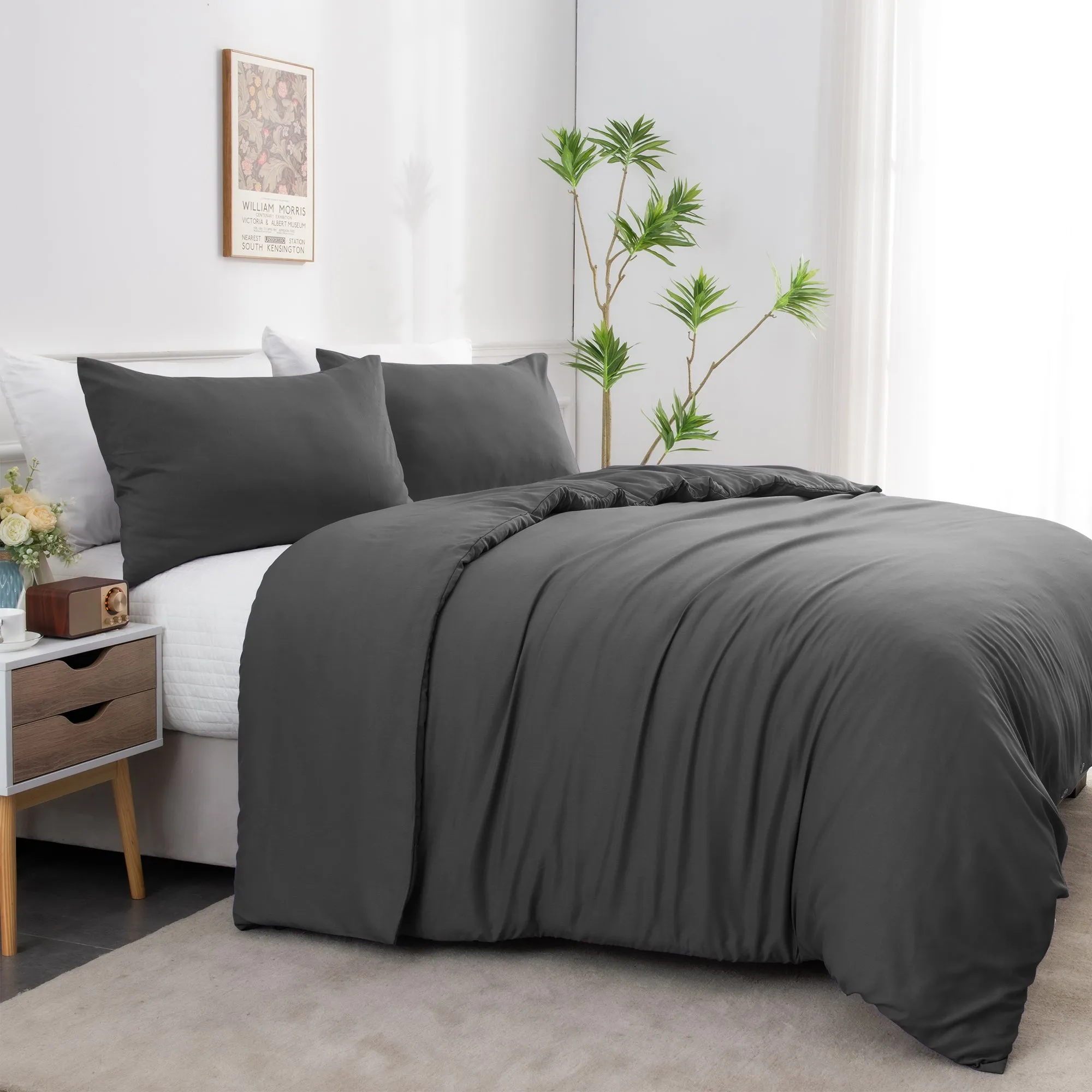 LINENOVA Bamboo Blend Bedding Quilt Cover set