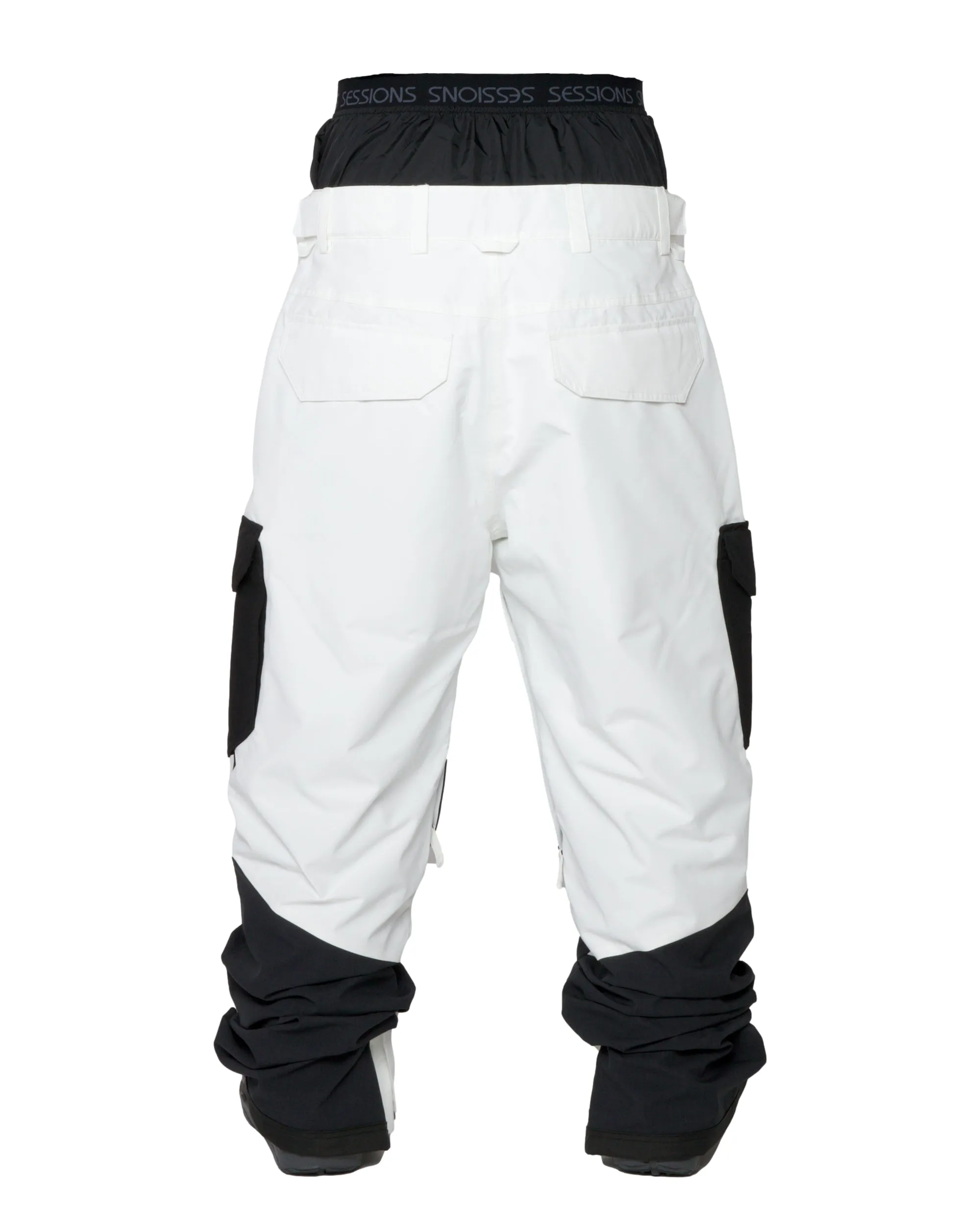 MAJOR CARGO PANT - WHITE - WITH WAIST GAITER