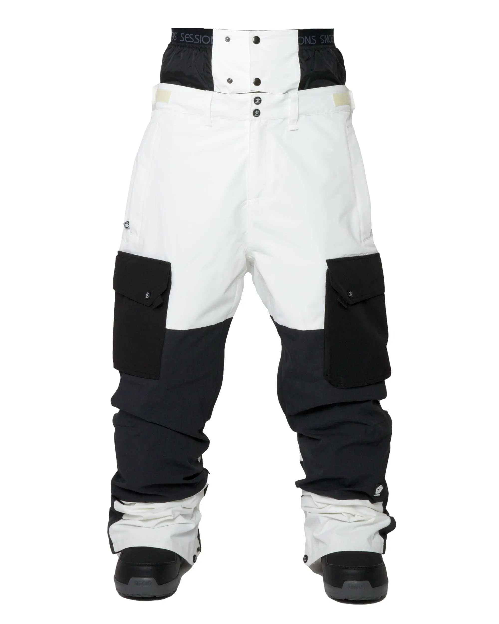 MAJOR CARGO PANT - WHITE - WITH WAIST GAITER