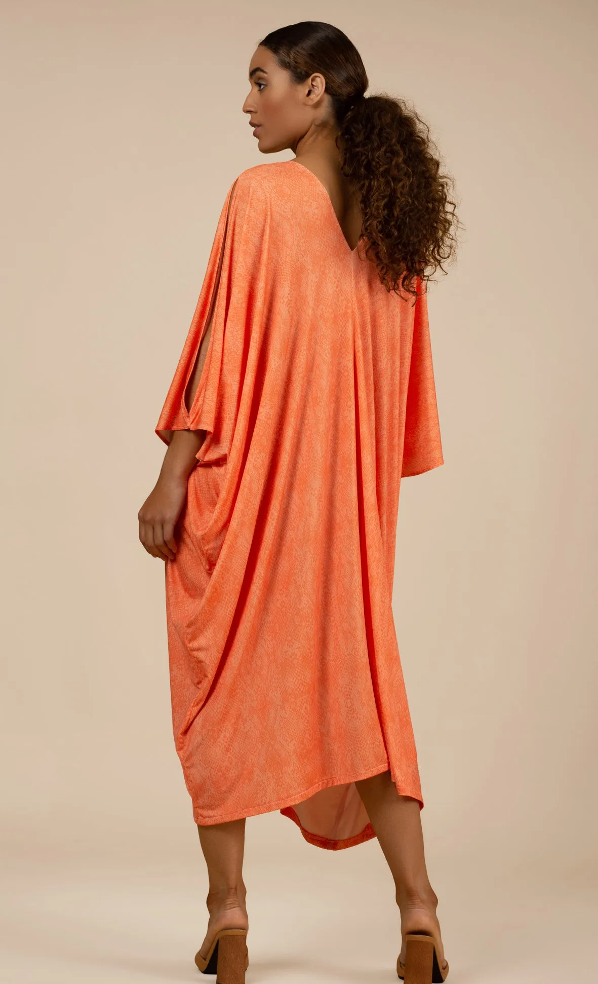 MAYA KAFTAN DRESS PYTHON