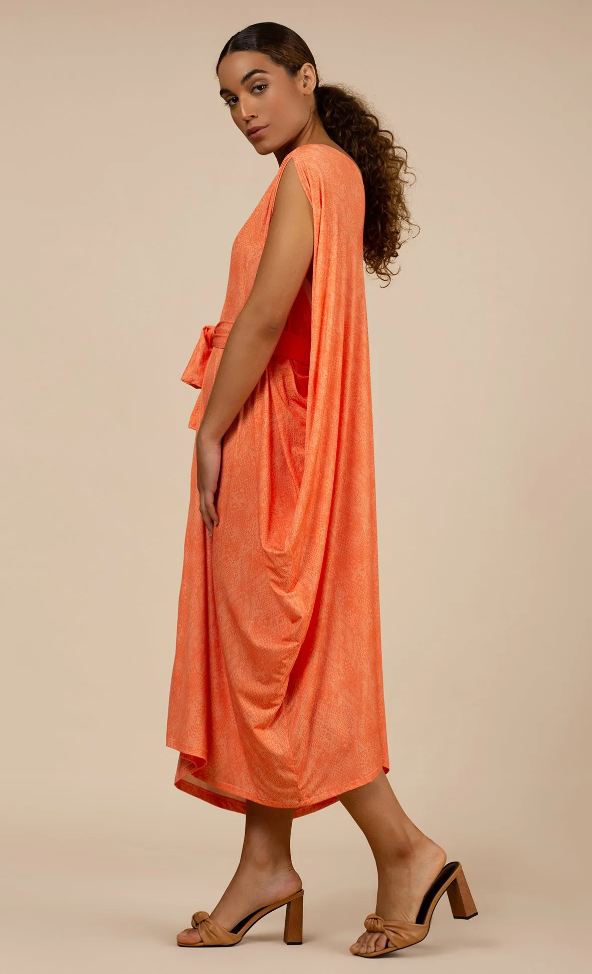 MAYA KAFTAN DRESS PYTHON
